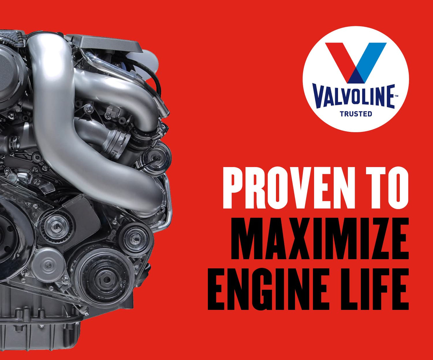 Valvoline High Mileage with MaxLife Technology SAE 10W-40 Synthetic Blend Motor Oil 1 QT