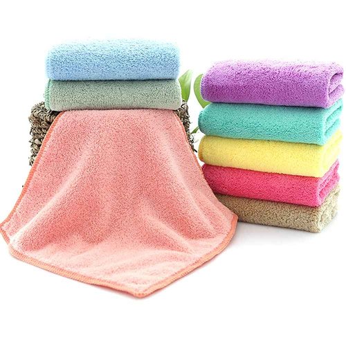 YANQINQIN 12-Pack Cotton Gauze Face Towels,Multi-Color Soft Washcloth (2)