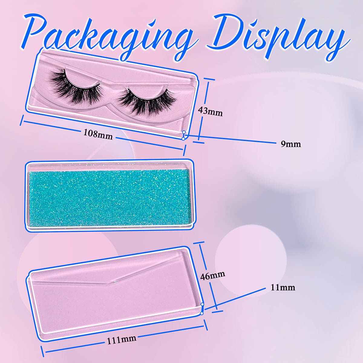FARRED Wholesale Fluffy Dramatic Bulk Lashes Mix 10 Styles 30 Pairs Pack Individual Box 10-18mm Volume Faux Mink Eyelash Thick 8D Fake Lash Short Natural Look Wispy Eyelashes (style i-30 pairs)
