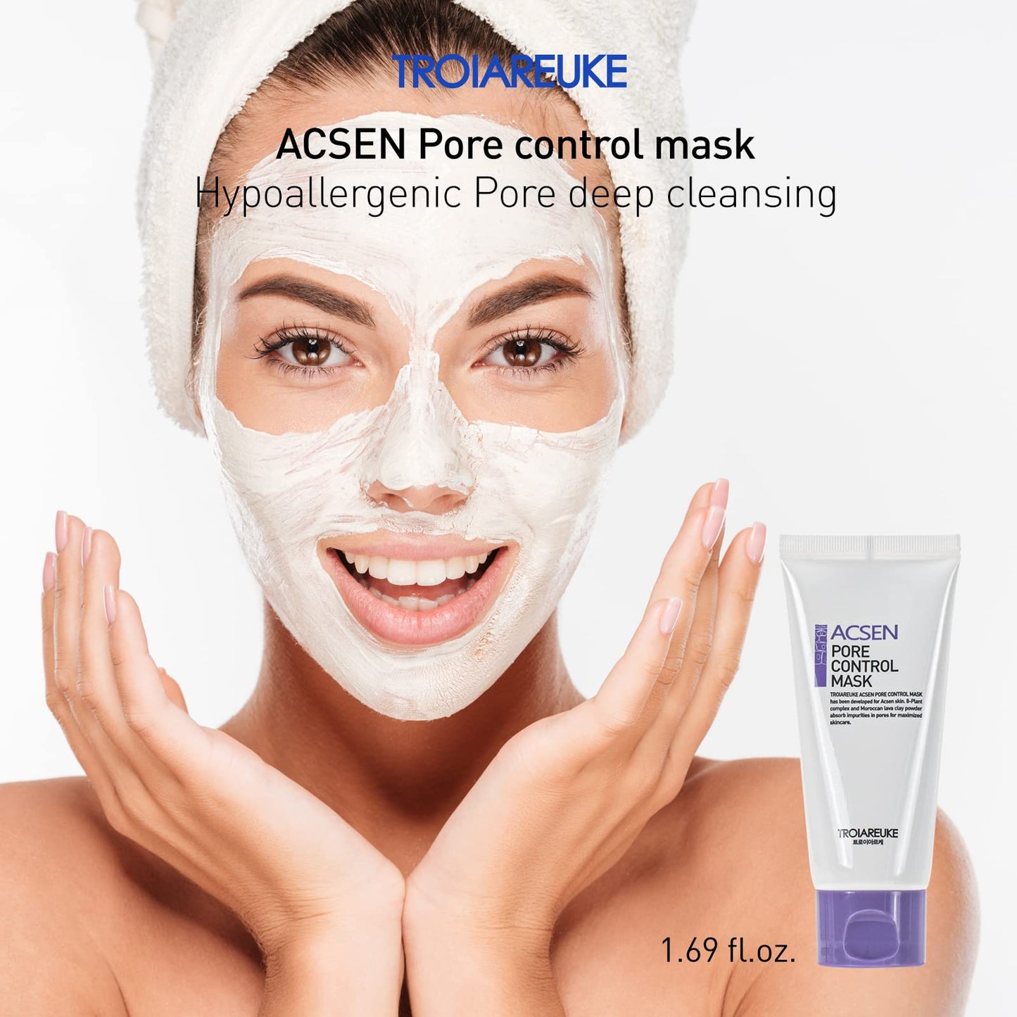 TROIAREUKE ACSEN Pore Control Mask (1.69 Fl.Oz. (2026.03.06))