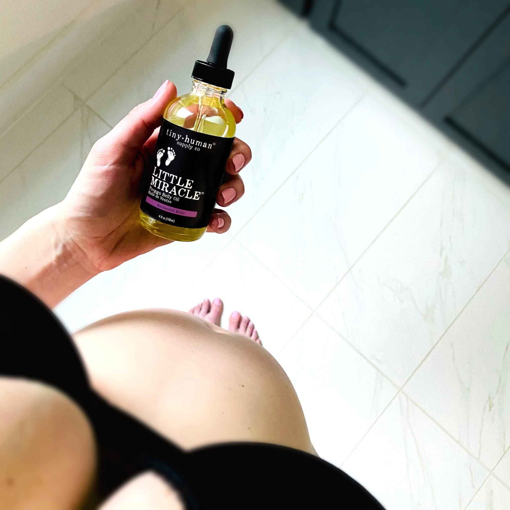 Little Miracle Preggo Belly Oil (Enchanted Elixir) for Pregnancy Stretch Marks and Itching