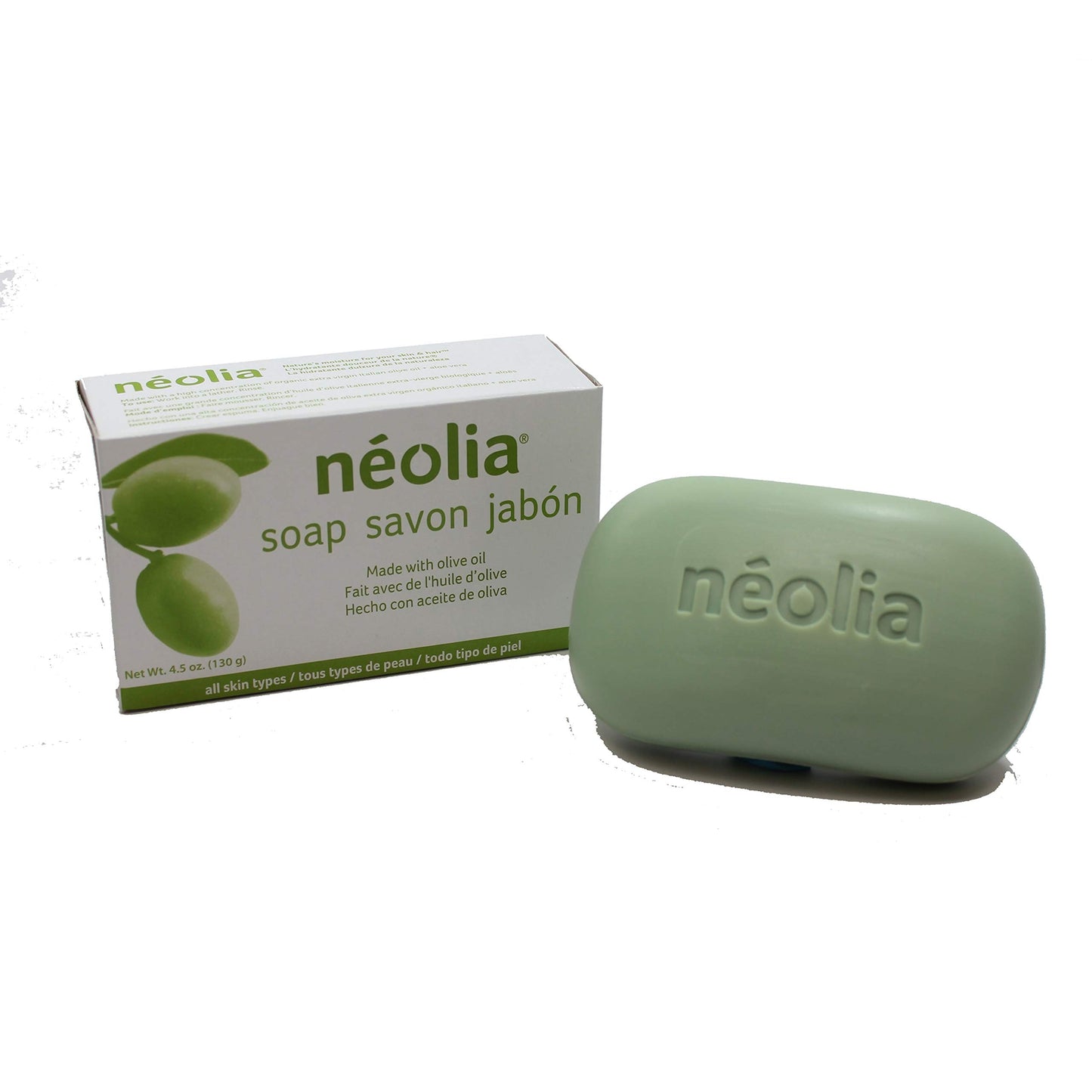 (3 x 130ml) - Neolia Hydra-prevention Olive oil soap (3 x 130g)