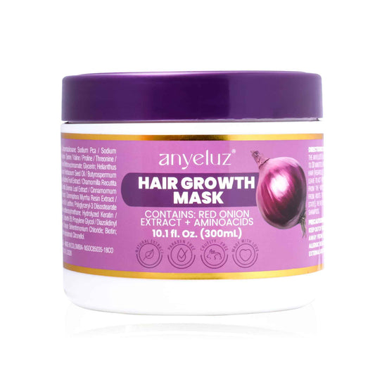 ANYELUZ Onion Hair Mask and Repair Therapy – Hydration, Strengthening, and Color Protection for Healthier Hair