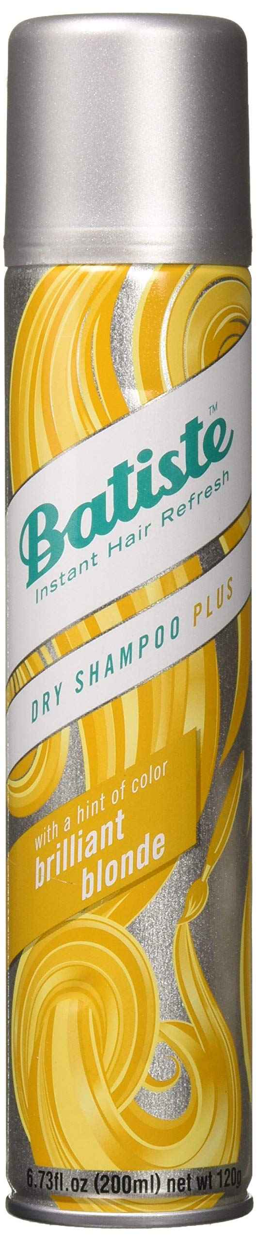 Batiste Dry Shampoo Plus, Brilliant Blonde 6.73 oz (Pack of 3)