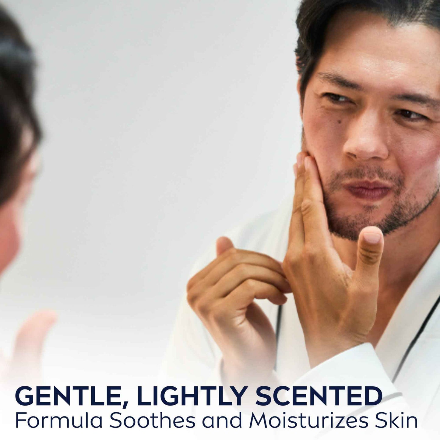 NIVEA MEN Sensitive Soothing Post Shave Balm with Vitamin E, Pro-Vitamin B5 and Chamomile Extract, Alcohol Free After Shave Balm for Men, Non-Greasy, 3.3 Fl Oz Bottle, Pack of 3