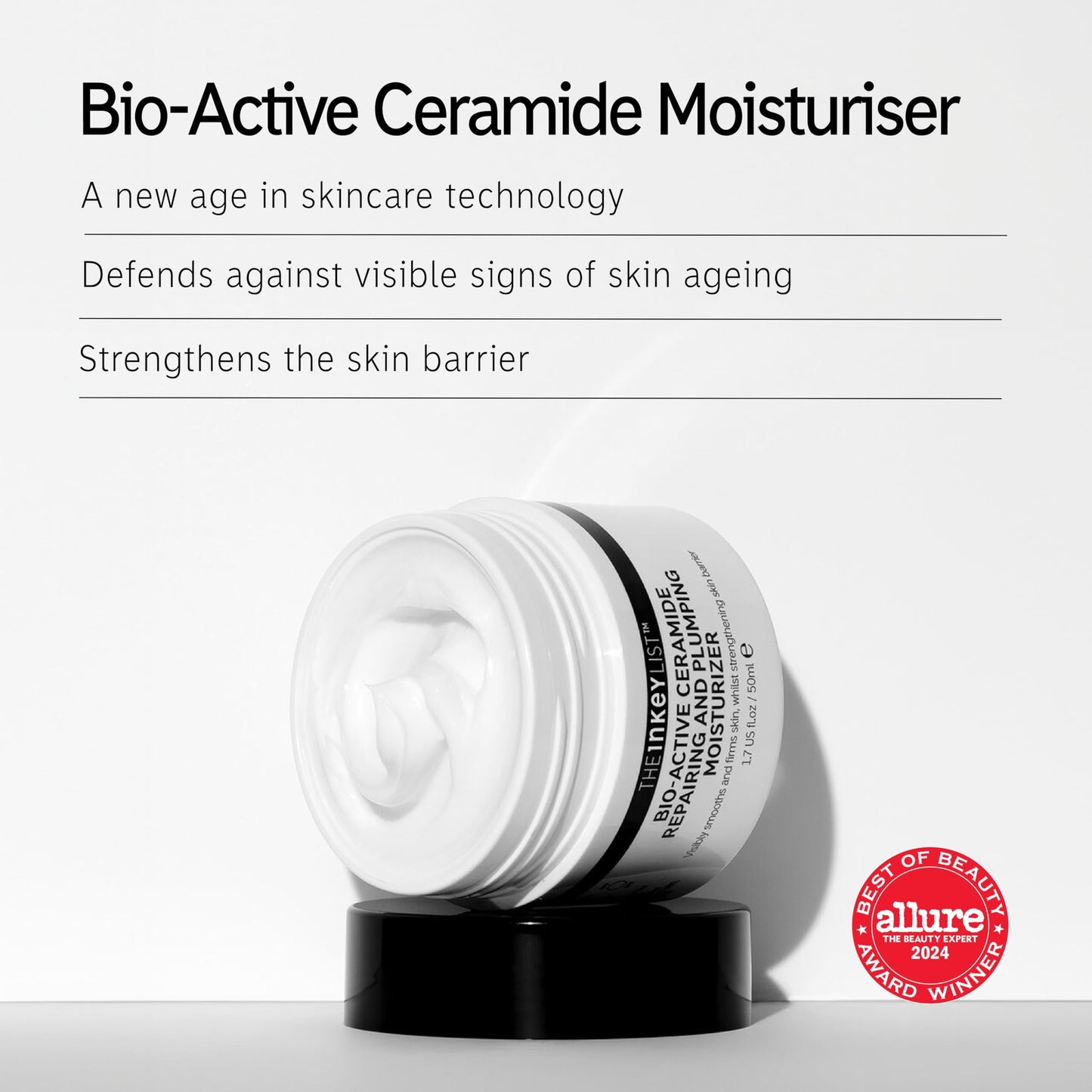 The INKEY List Bio-Active Ceramide Moisturizer Duo