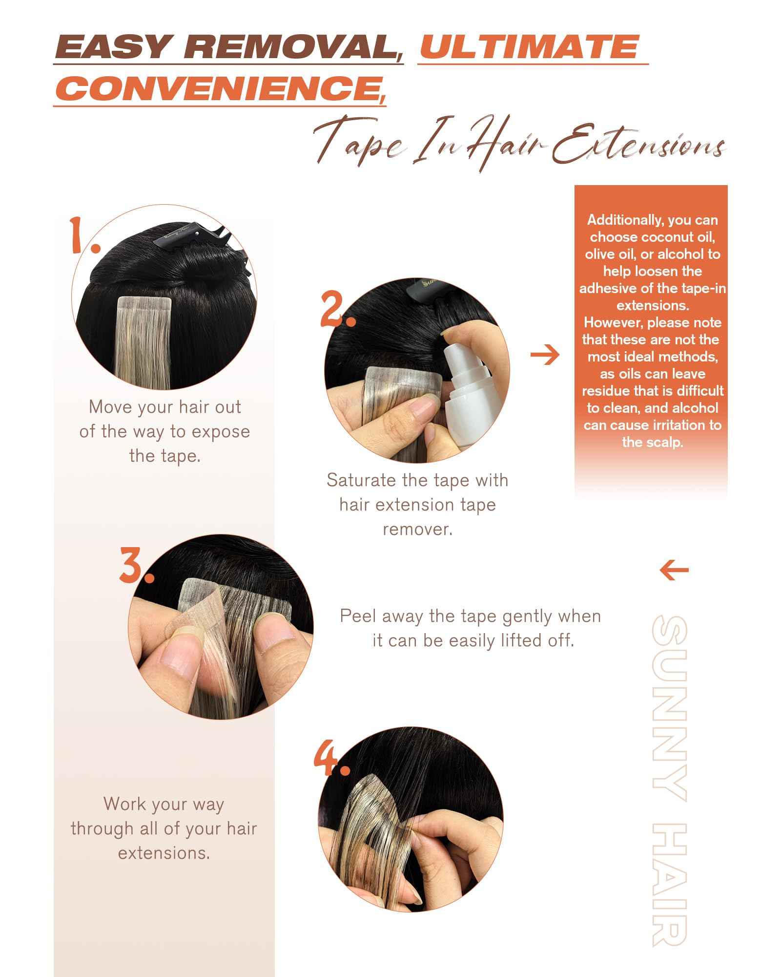 Sunny Hair Tape in Hair Extensions Human Hair 22inch Hair Extensions Real Human Hair Tape in Extensions for Women Jet Black Invisible Remy Hair Natural Straight Skin Weft Double Sided Tapes 20Pcs 50g