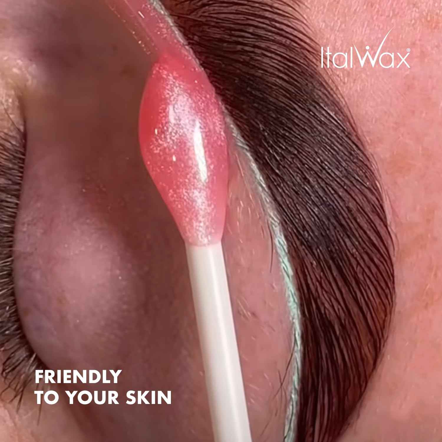 Italwax Top Line Pink Pearl - 750g / 1.65lb - Hard wax beads for hair removal - Unscented - Synthetic formulation ideal for sensitive skins - Recommended for Bikini area and Armpits