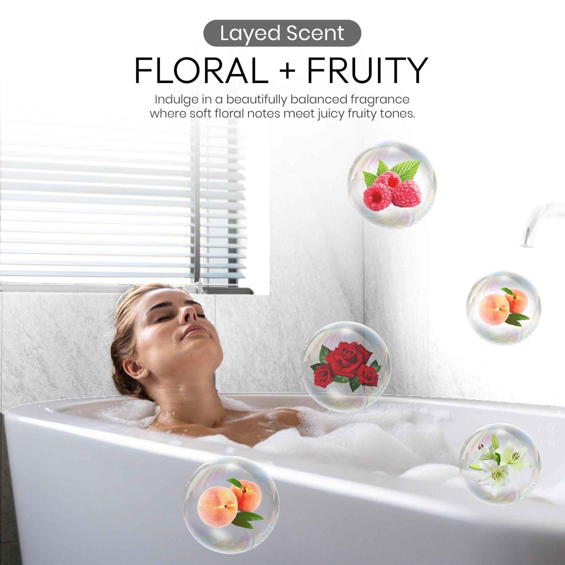 Botanist Shea Butter Body Wash Foaming for Women & Men, Moisturizing Liquid Soap for Sensitive & Dry Skin, Botanical Buttermilk™ from Japan, Sulfate & Paraben Free, Water Lily & Raspberry, 30.4 Fl Oz