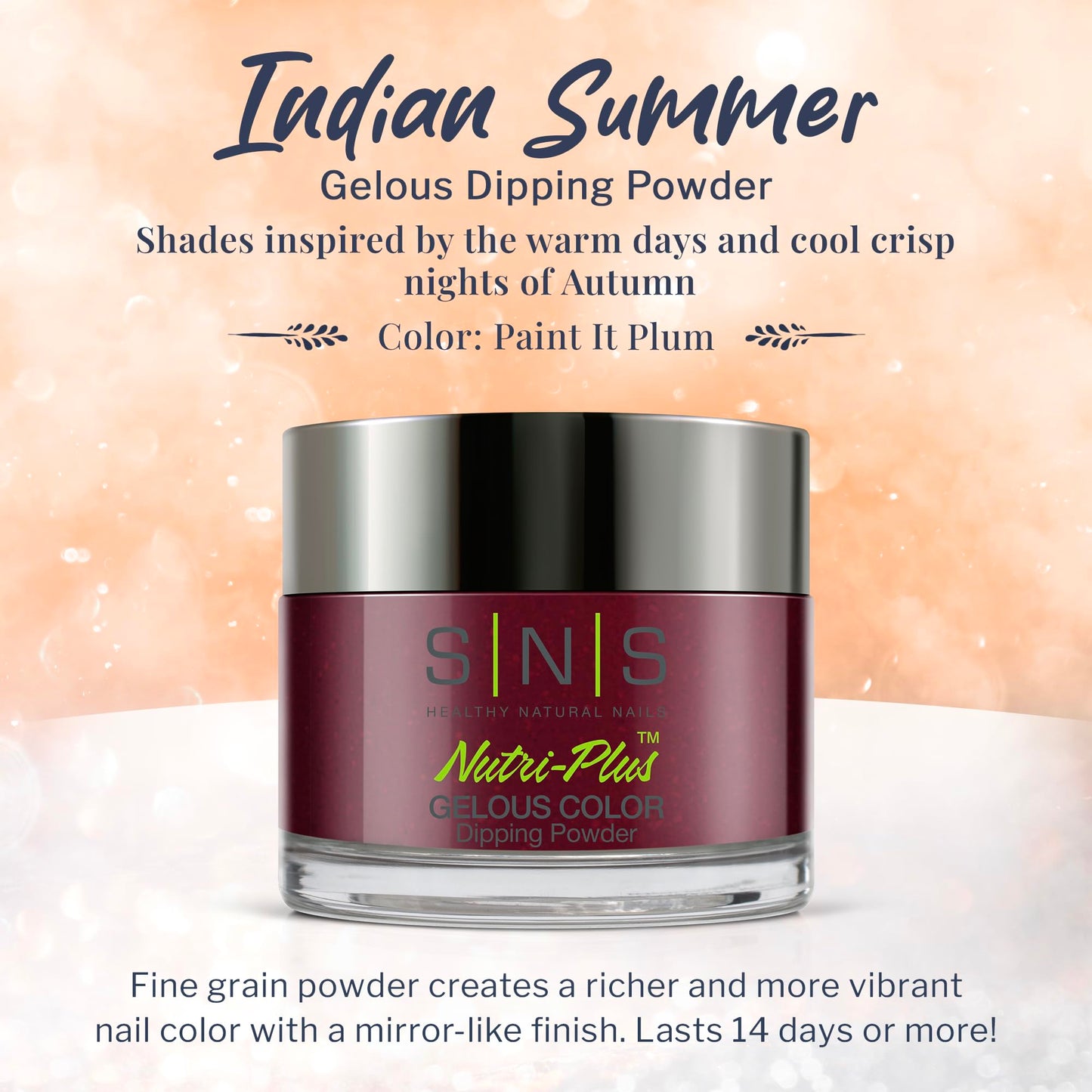 SNS Nails Dipping Powder Gelous Color - Indian Summer Collection - IS24-1oz