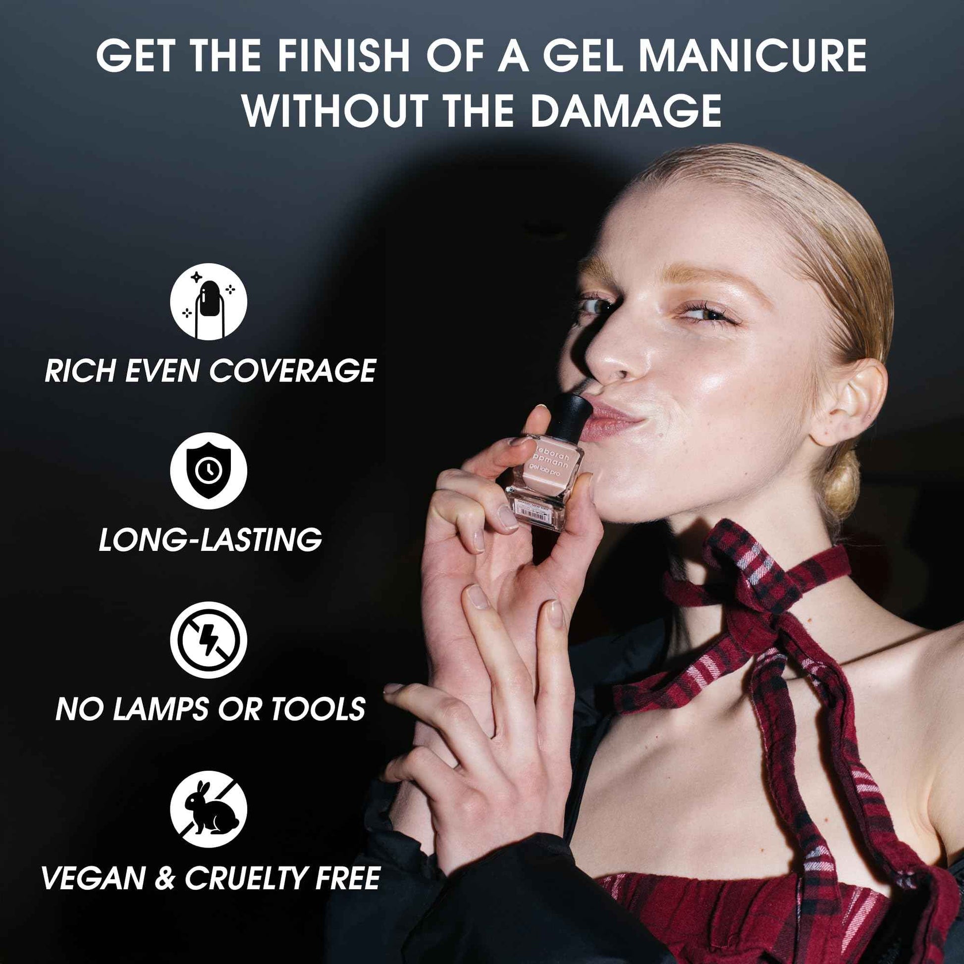 Deborah Lippmann Gel Lab Pro Nail Polish Set, Treatment Enriched Formula for Nail Health, Wear, and Shine, Vegan, No Animal Testing, 21 Free Formula