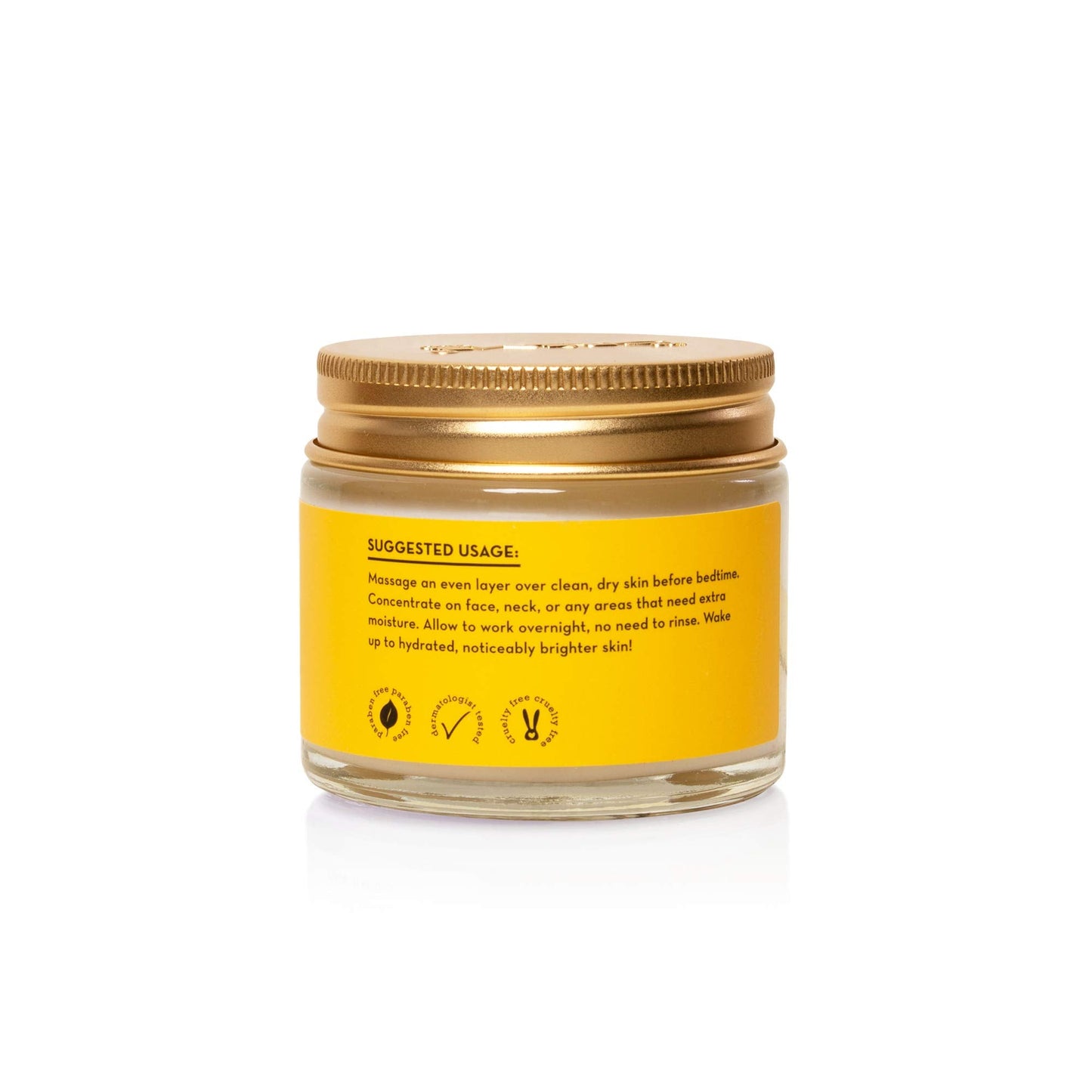 The Crème Shop Turmeric Gelée Overnight Face Mask, Korean Facial Mask, Sleeping Face Mask, Acne Treatment Mask, Brightening Face Mask - 2.36oz