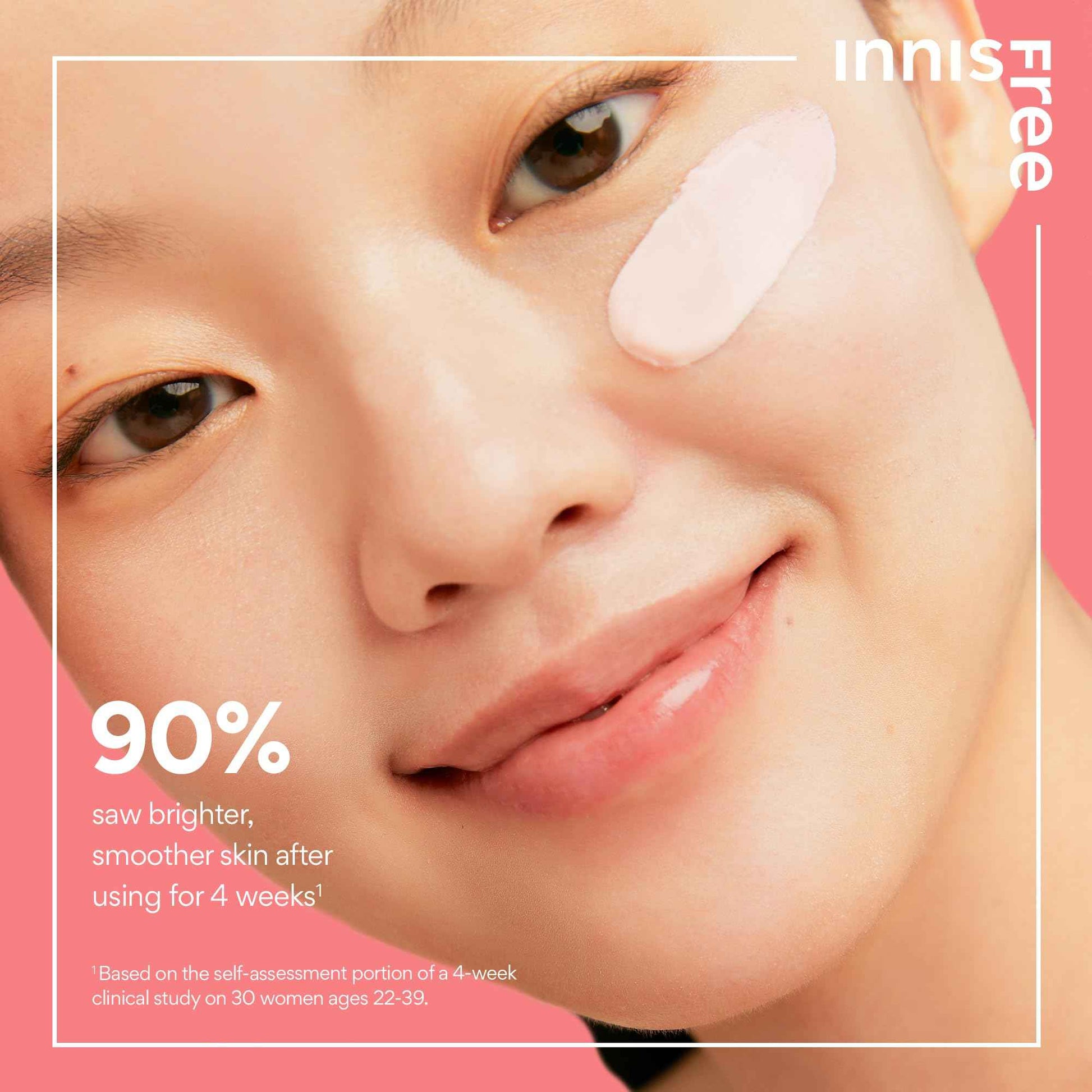 innisfree Cherry Blossom Glow Tone-Up Cream with Niacinamide for Bright, Even Skin Tone, Korean Skincare Gel Moisturizer for Face (Packaging May Vary)