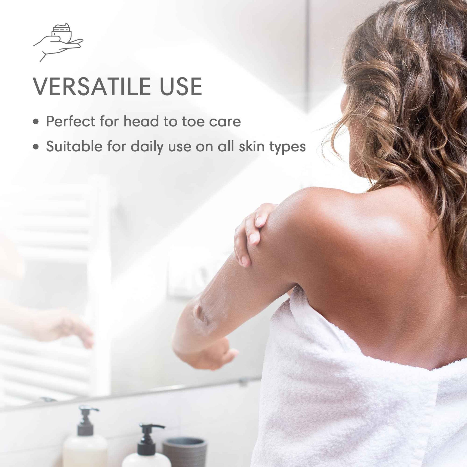 John's Vitamin E, A & D Moisturizer – 16 oz Skin Cream with Hydrolyzed Collagen & Aloe for Dry, Sensitive Skin – Vitamin Cream for Face & Body – Paraben-Free Vitamin E Creme