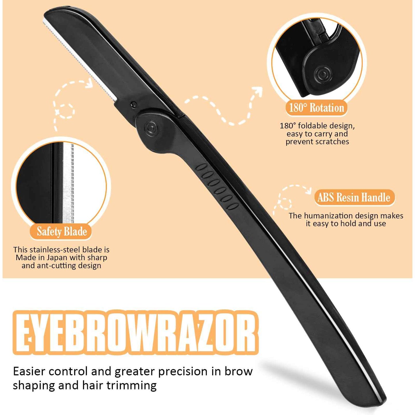 Yougai Tweezers and Nail Clippers Set,9 Pcs Professional Stainless Steel Tweezers Kit-Great Precision Tweezers with Curved Scissors and Eyebrow Razor for Daily Beauty Tools with Leather Travel Case