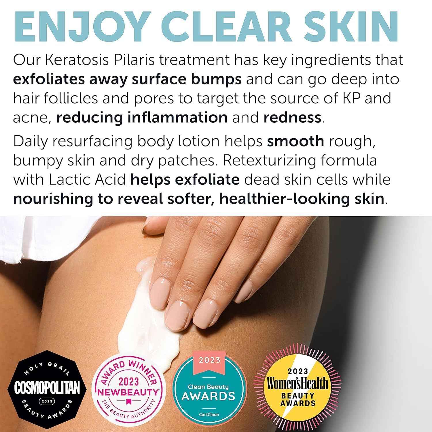 KP Bump Eraser Body Scrub | Keratosis Pilaris Treatment | Bump Eraser Body Scrub | Exfoliating Body Scrun | Ingrown Hair Treatment | Clears Strawberry Legs | Soothes Redness, Dryness & Flaky Skin