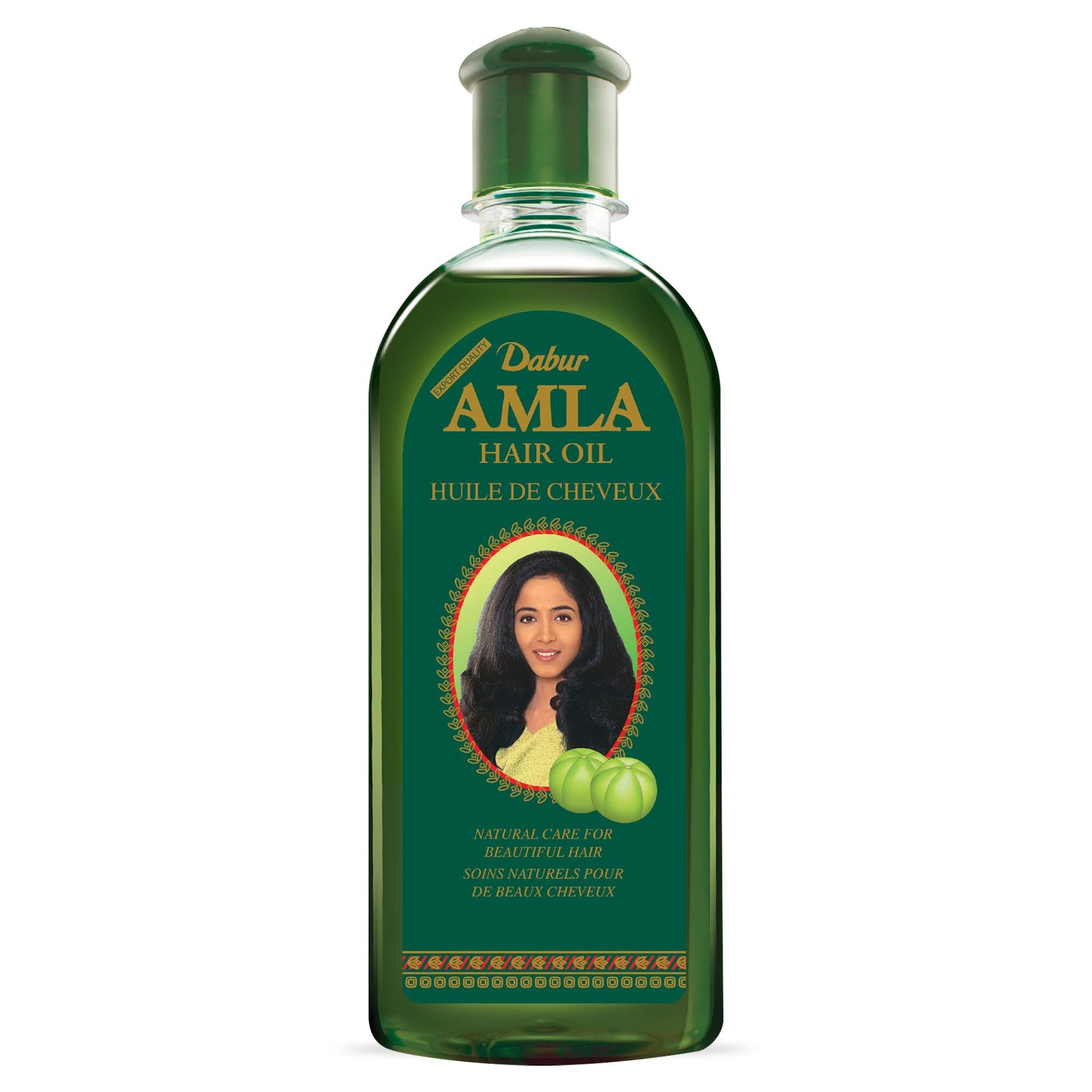 Dabur Amla Hair Oil - Amla Oil, Amla Hair Oil, Amla Oil for Healthy Hair and Moisturized Scalp, Indian Hair Oil for Men and Women, Bio Oil for Hair, Natural Care for Beautiful Hair (300ml)