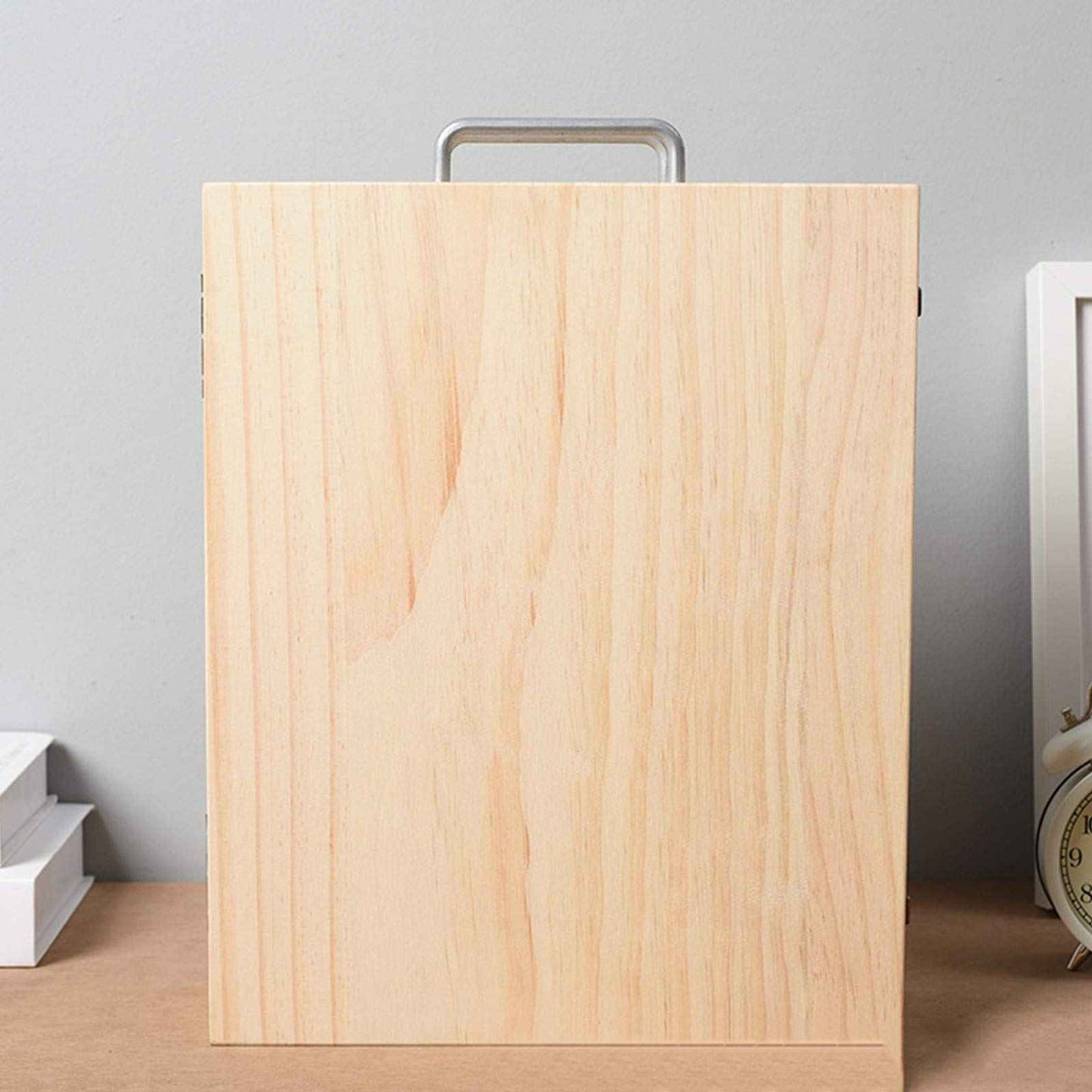 VolksRose Essential Oil Storage Wooden Box, 72 Slots for 5-15ml Essential Oil Roller Bottles, Carrying Case Display Large Organizer Gift Box Container for Travel, Presentation, Nail Polish, Makeup