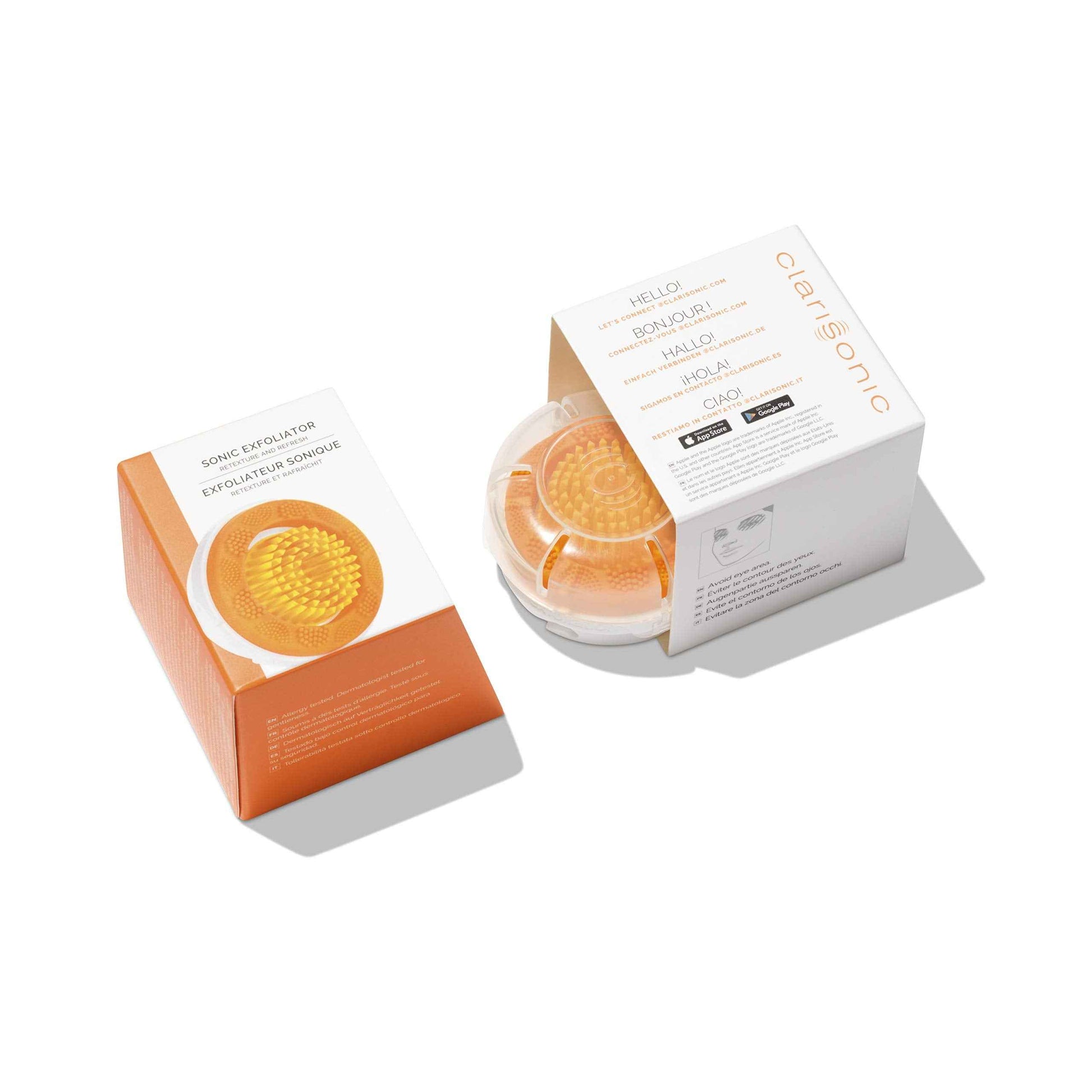 Clarisonic Sonic Face Exfoliator Cleansing Brush Head | Gentle Exfoliating Brush to Brighten Skin | Suitable for Sensitive Skin