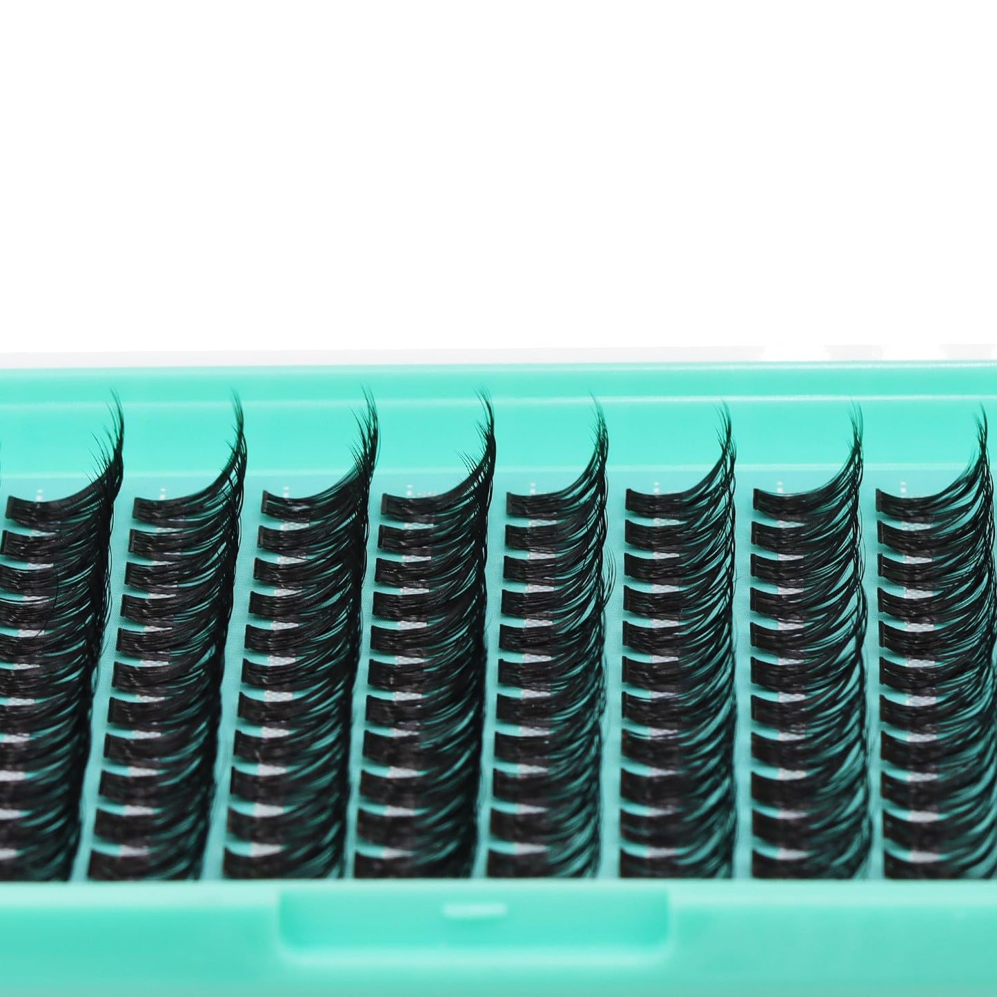 Bodermincer 144 Cluster 14-16-18mm Mixed Length Lash Cluster Eyelash Extension Natural 3D Russian Volume Faux 3D Effect Glue Bonded Cluster Eyelashes (Y08# 14-16-18mm Mixed)