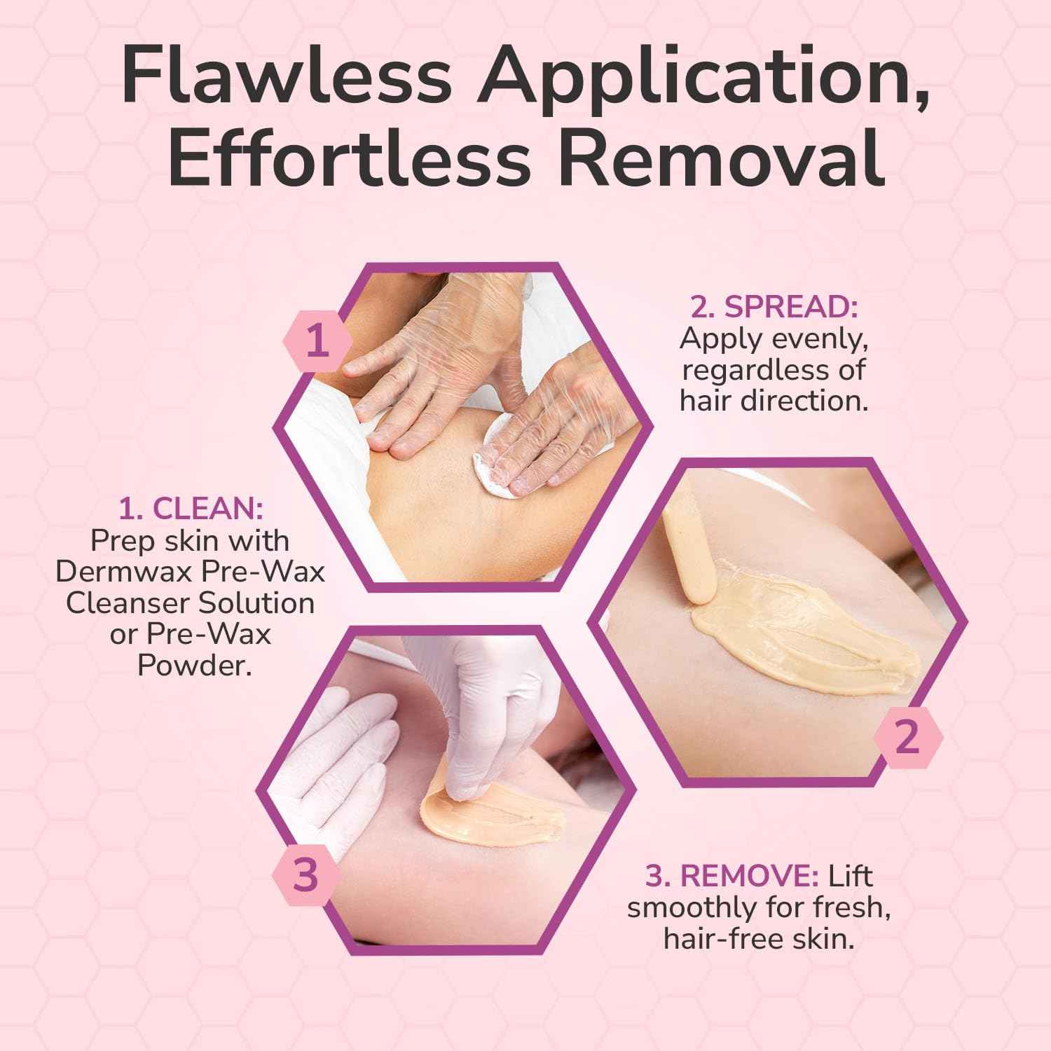 WAXXED Cream Hard Wax Beads 2.2LB – Titanium Dioxide–Infused Cream Wax for Everyday Use – Smooth Application for Sensitive Areas – Clean Removal with Less Residue - Ideal for Professional & Home Use