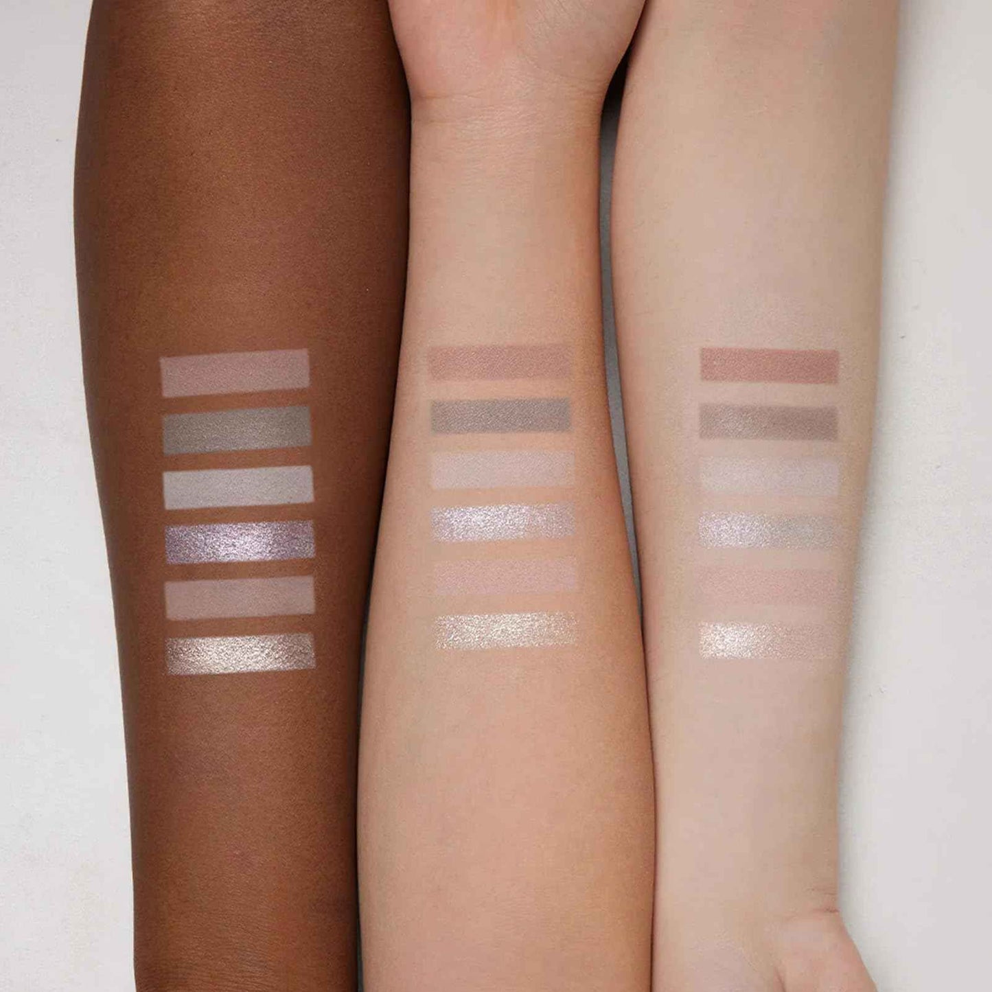 Flower Knows Shell's Jewel 6-Color Makeup Palette,Nude Pink Eyeshadow with 4 Matte + 2 Shimmer Shades,Blendable Smooth Cute Eye Makeup,0.23 Oz(01 Moonlight Pearl)