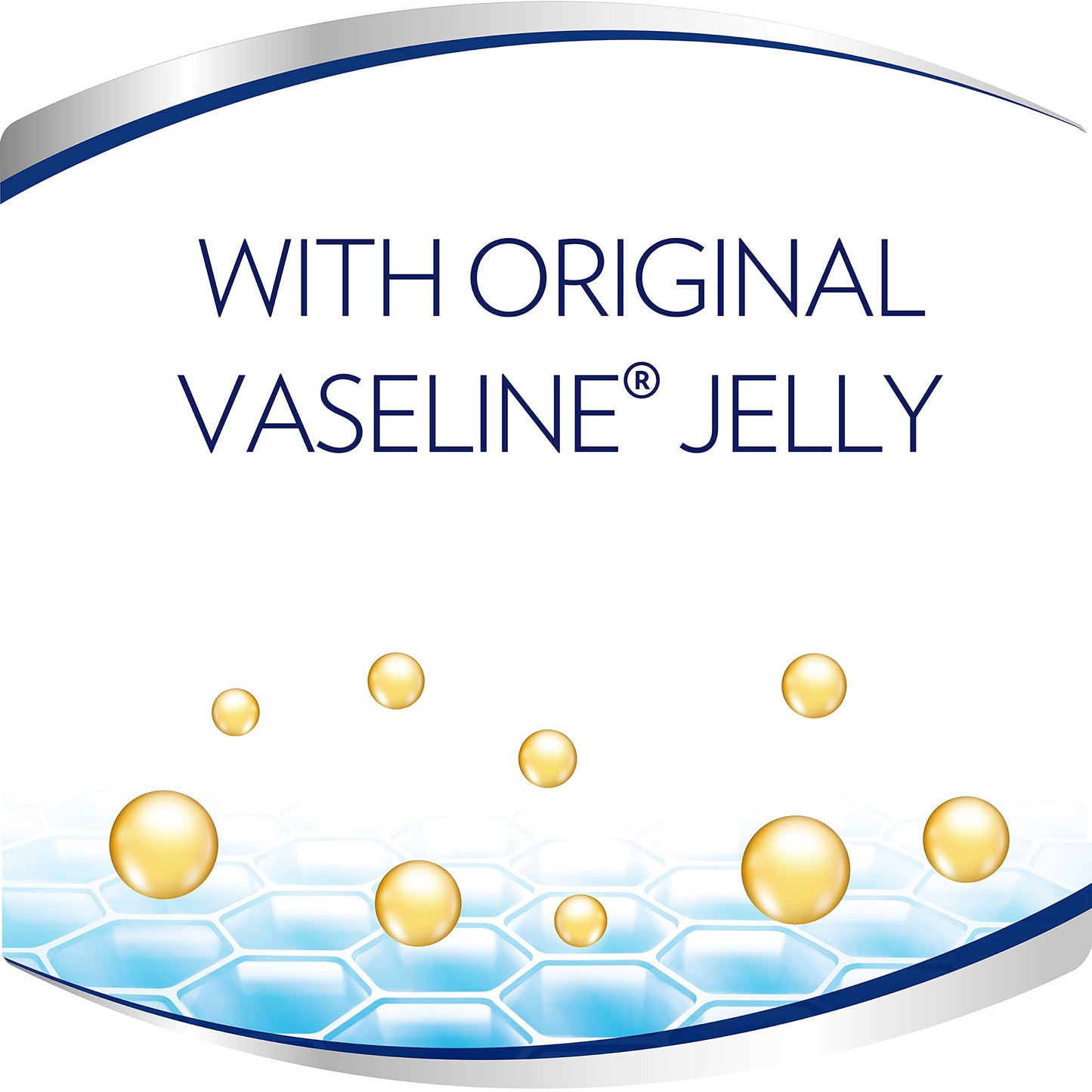 Vaseline Petroleum Jelly, Dermatologist Recommended, Original, 100% White Petrolatum, Deep Moisturizer, Relieves Dull, Dry Skin, Soothing & Gentle, 13 oz and 7.5 oz, Pack of 2