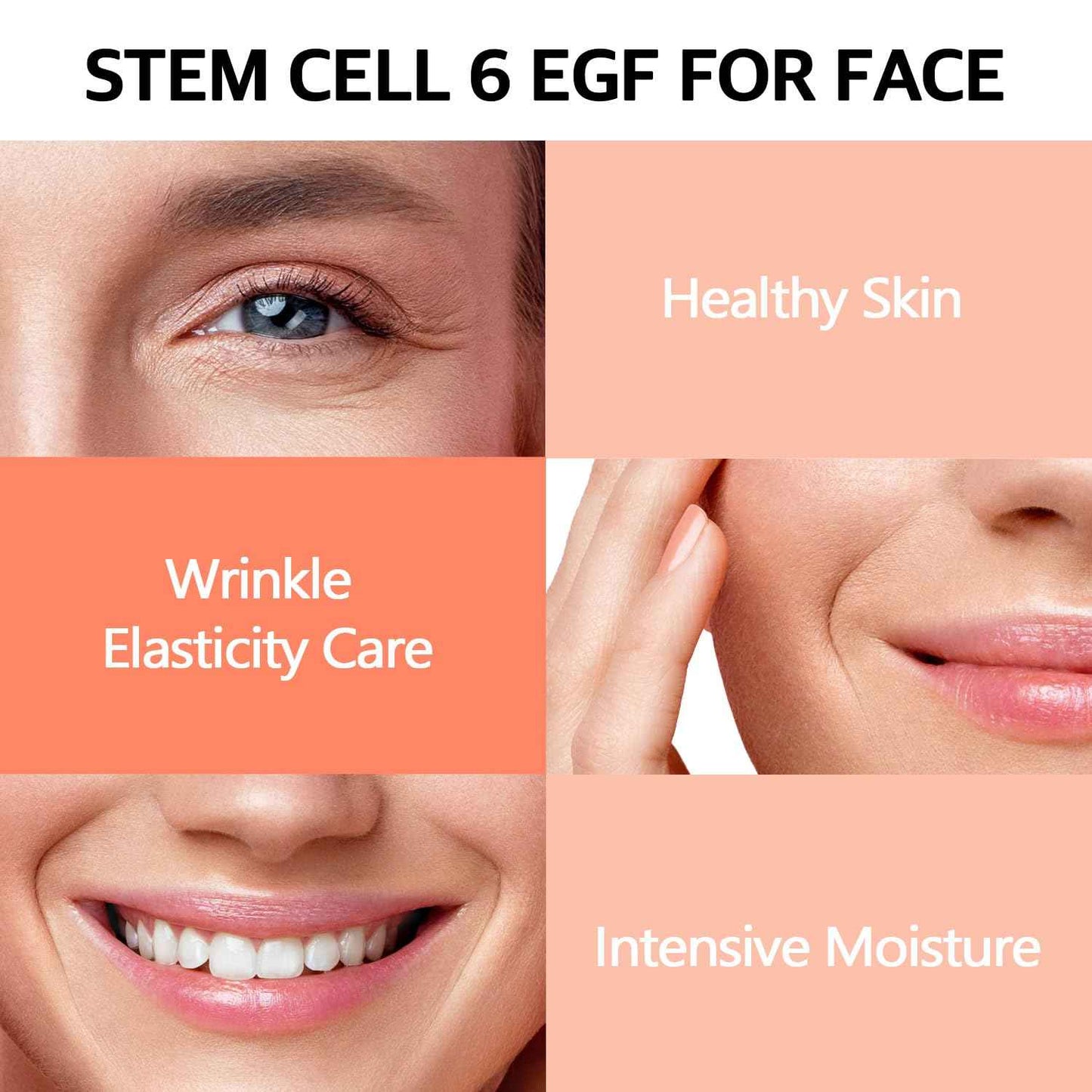 Cell Renew Liposome Facial Cream 1.69 fl oz - Anti-Aging EGF Stem Cell Moisturizer for Face with 6GF (50,000ppm), Peptides & Ceramide, Korean Skin Care for Deep Hydration & Firming