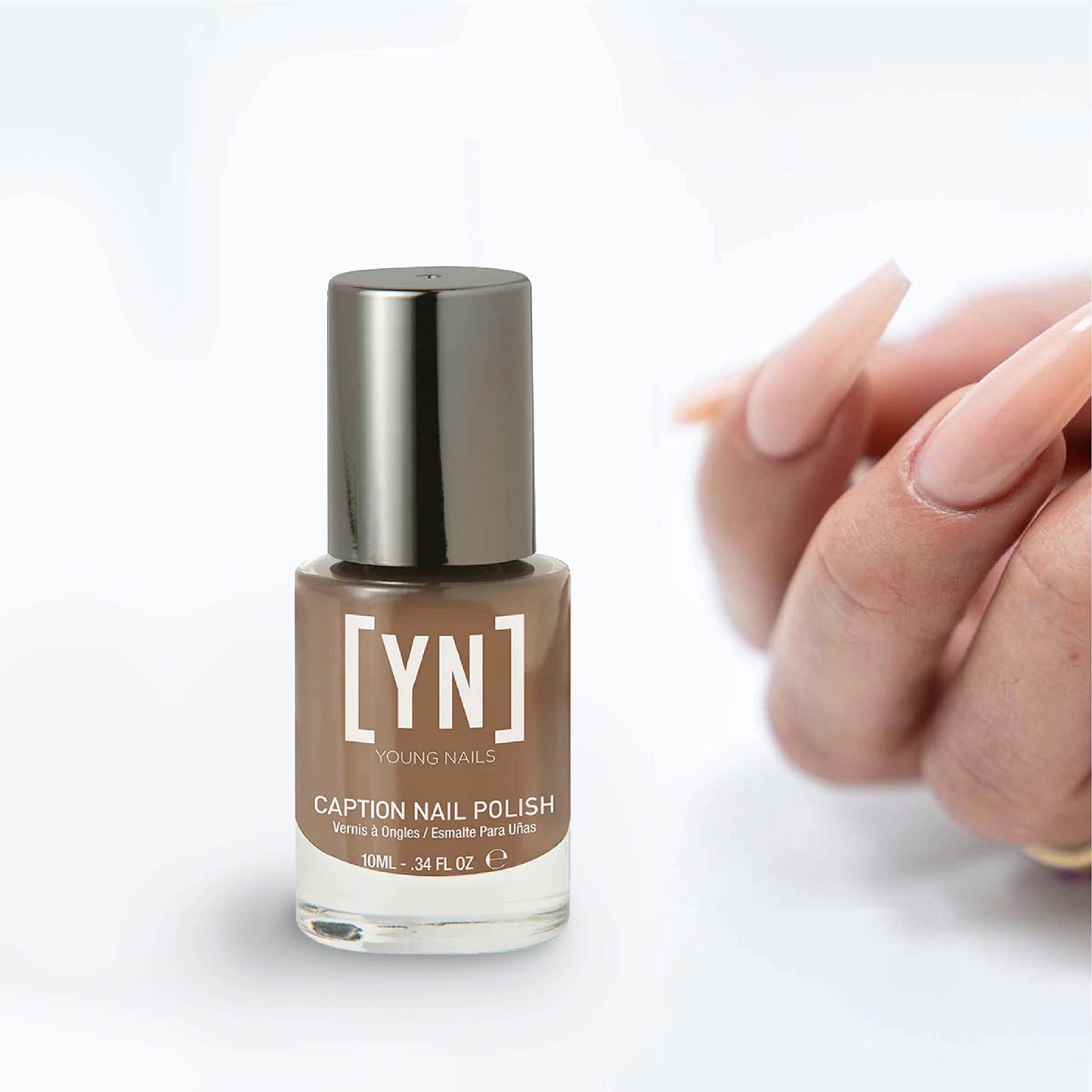 Young Nails Caption Nail Polish. Chip Resistant Nail Lacquer with Glossy Shine Finish, Professional Nail Polish