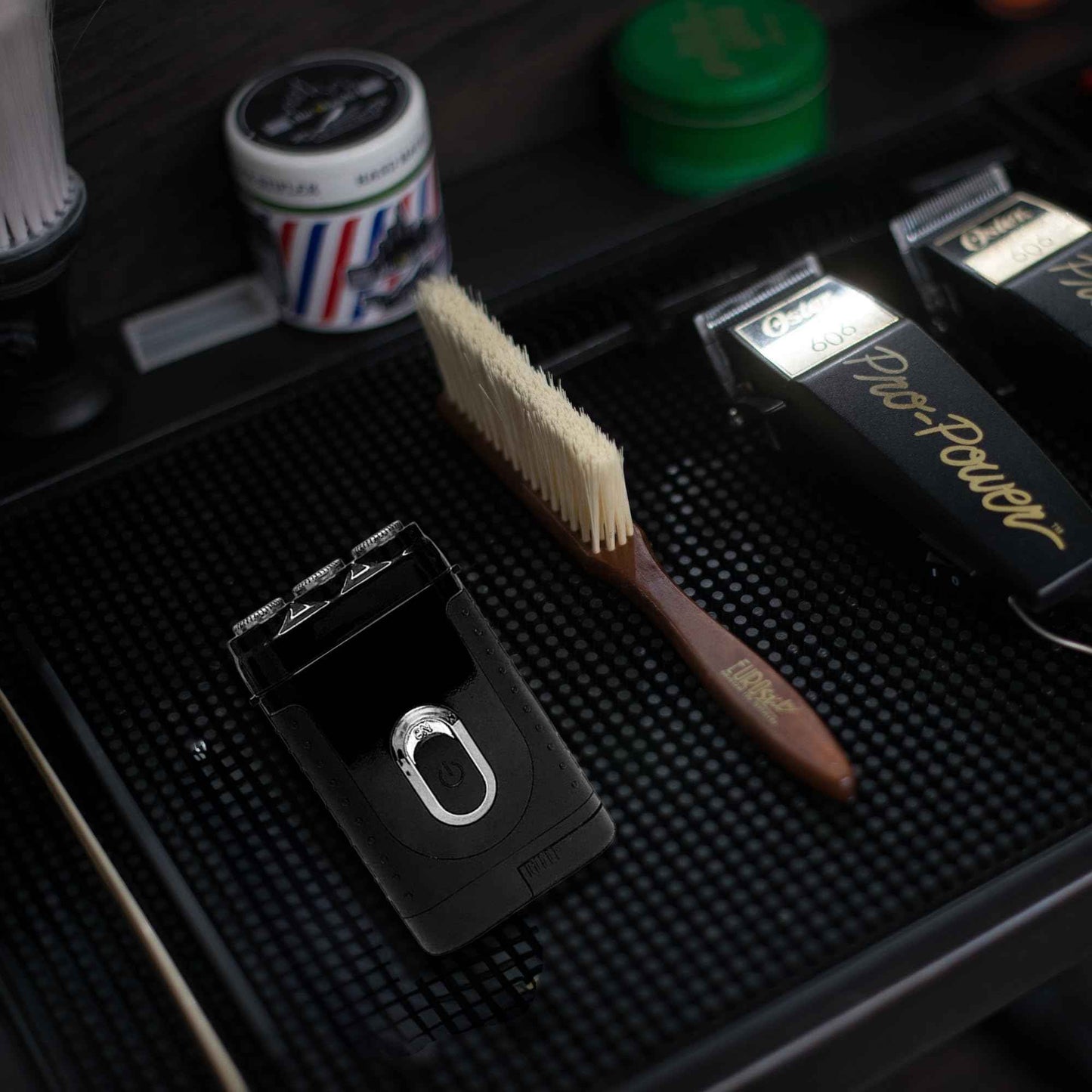 Tacshaver Rotary Electric Razor for Men - Rotary Electric Shavers for Body Hair Trimmer - Waterproof & Rechargeable Beard Trimmer - Personal Care Hair Razor & Bald Head Shaver for Mens Grooming Kit