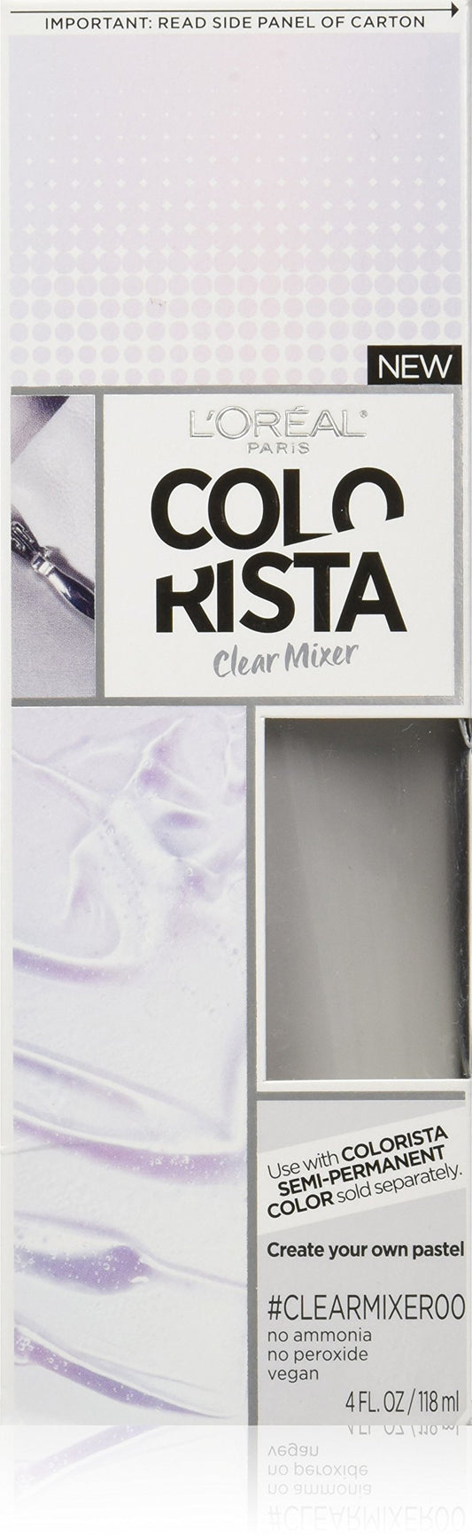 L'Oréal Paris Colorista Semi-Permanent Hair Color for Light Bleached or Blondes, ClearMixer