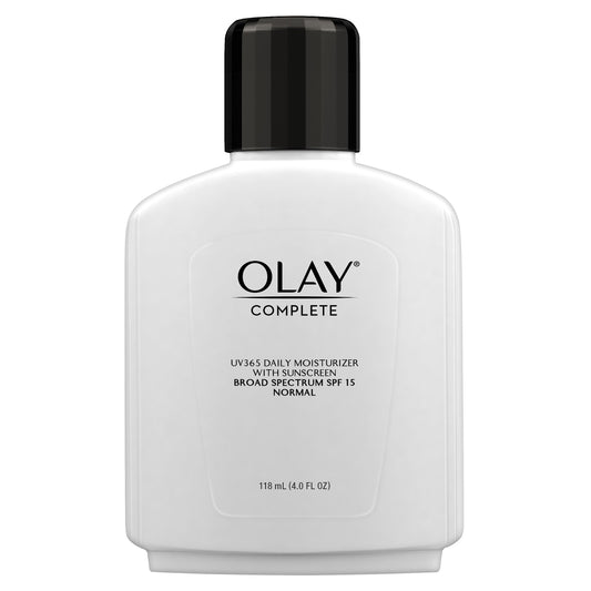 Olay Complete All Day Moisturizer with Broad Spectrum SPF 15 Normal, 4 Fl Oz (Pack of 1)