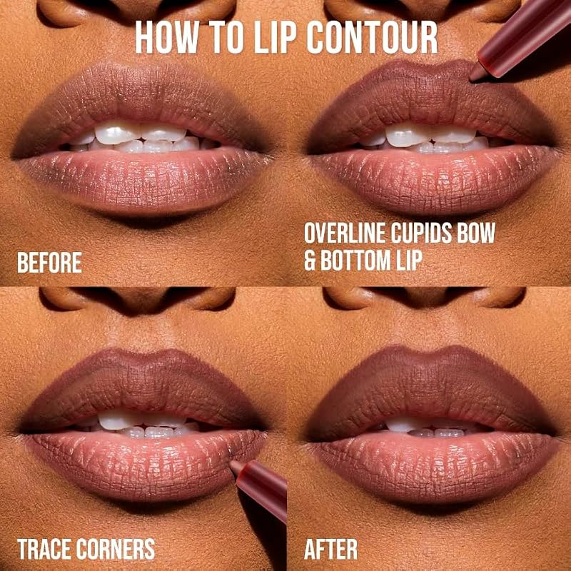 PHOFAY 8-Color Matte Velvet Lip Liner Set