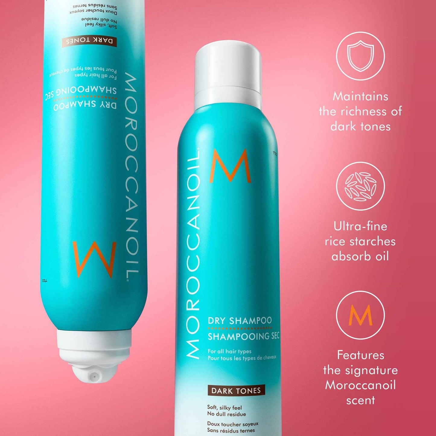 Moroccanoil Dry Shampoo Dark Tones, 5.4 Fl. Oz.