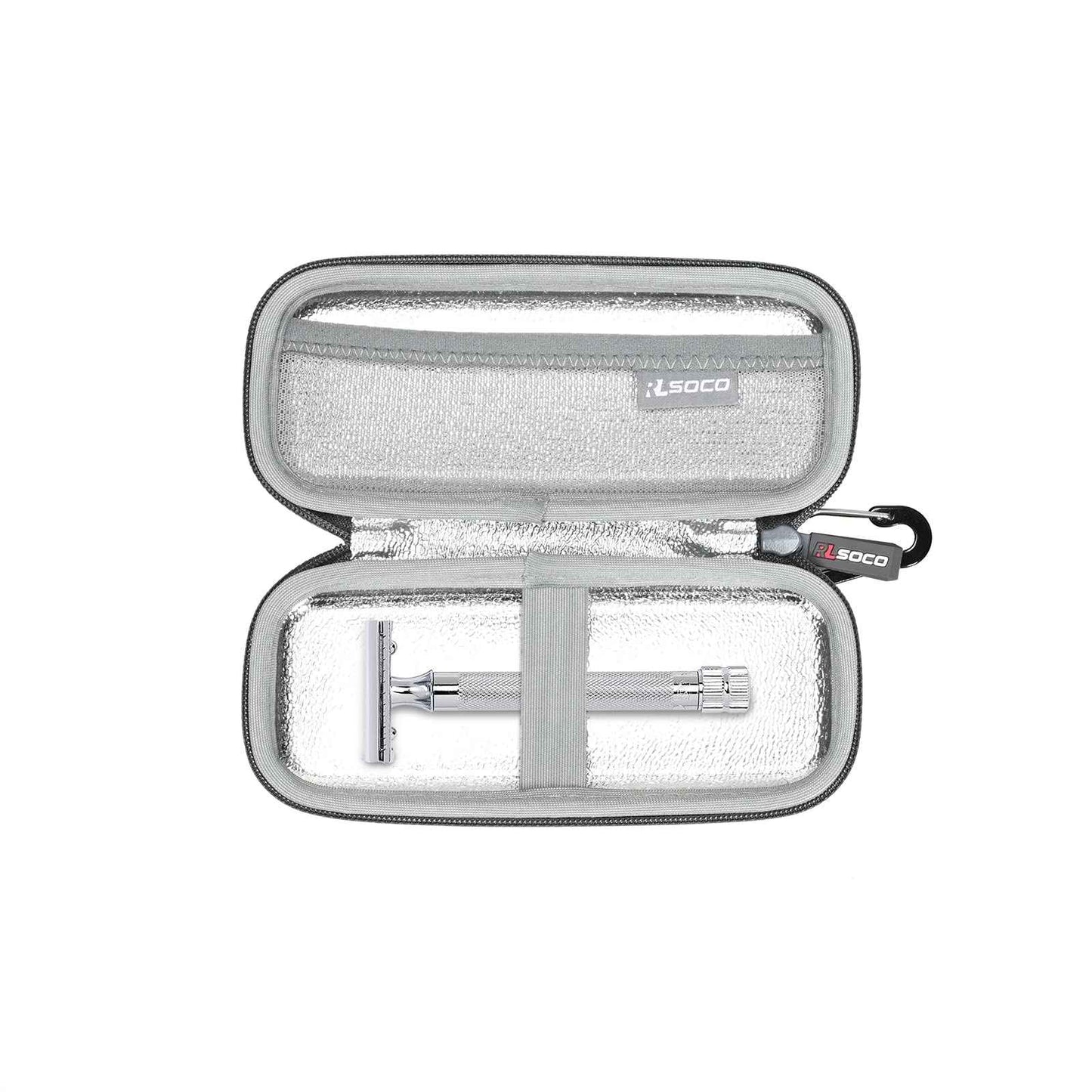 RLSOCO Case for Merkur Futur 23C/33C/34C/37C/38C Razor & works with Schick Razor (Case Only)