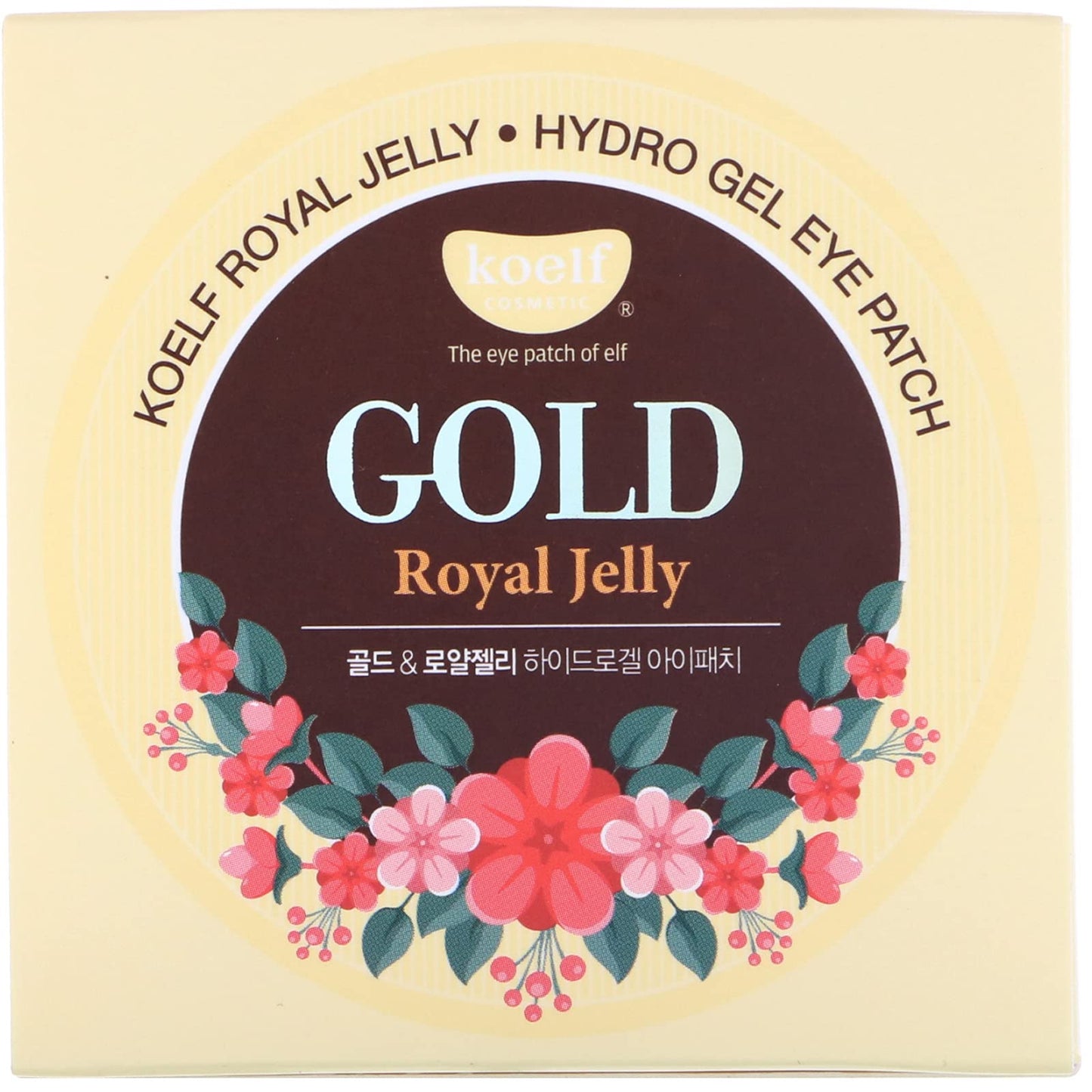 Koelf Gold Royal Jelly Hydro Gel Eye Patch, 60 Patches