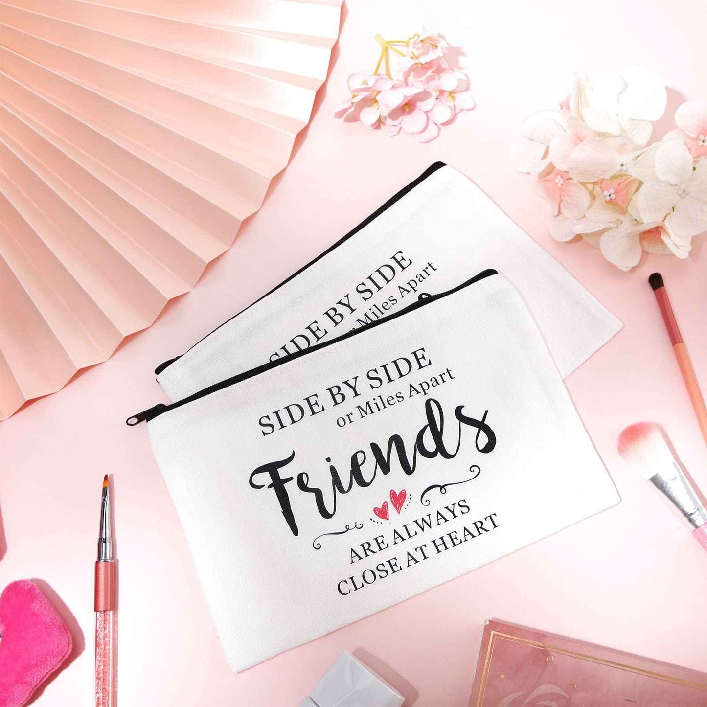 Saintrygo 20 Pieces Return Gifts for Women Makeup Bag Cosmetic Bags for Women Party Favors Friends Gifts