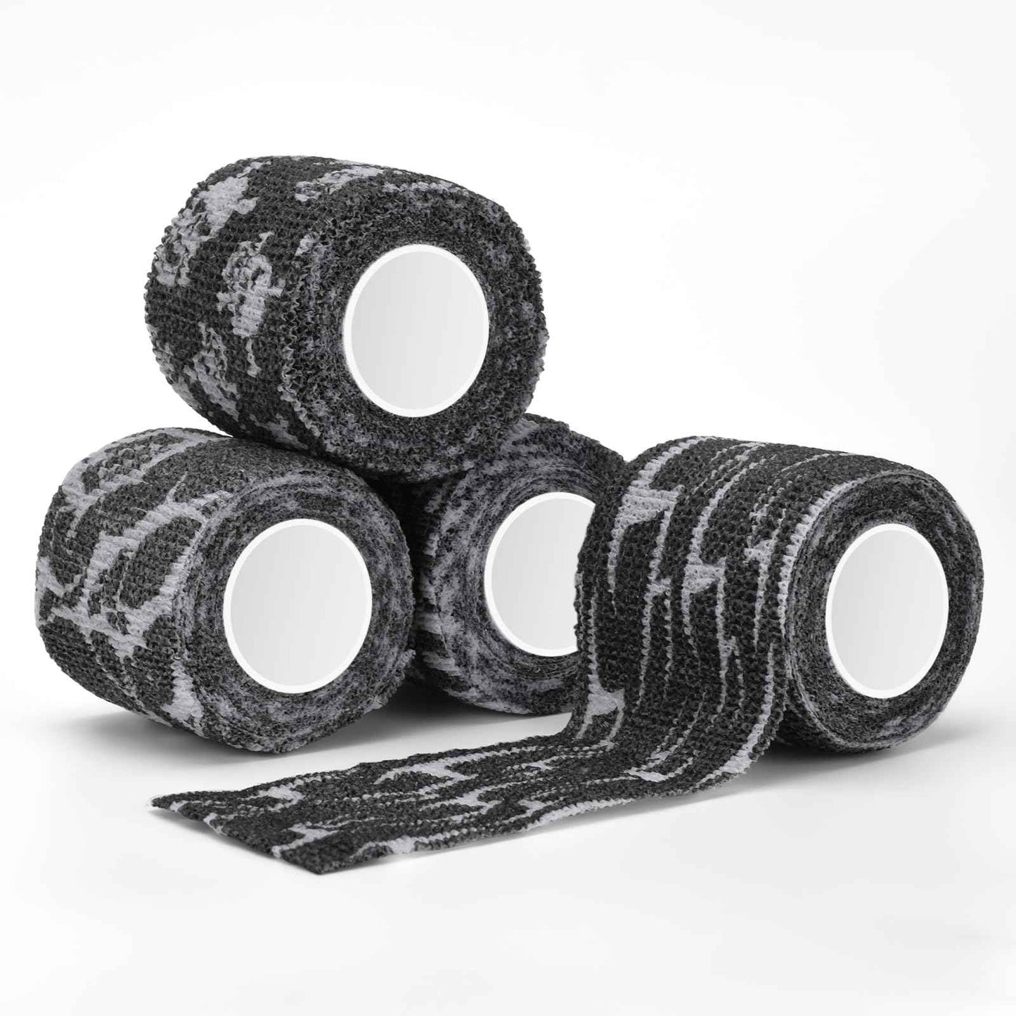 JimKing Tattoo Grip Cover, Tattoo Machine Handle Cover, Self-Adhesiive Tape for Sport Pet Tattoo,Elastic Bandage Wrap Roll Tattoo Machine Supply, 4pcs