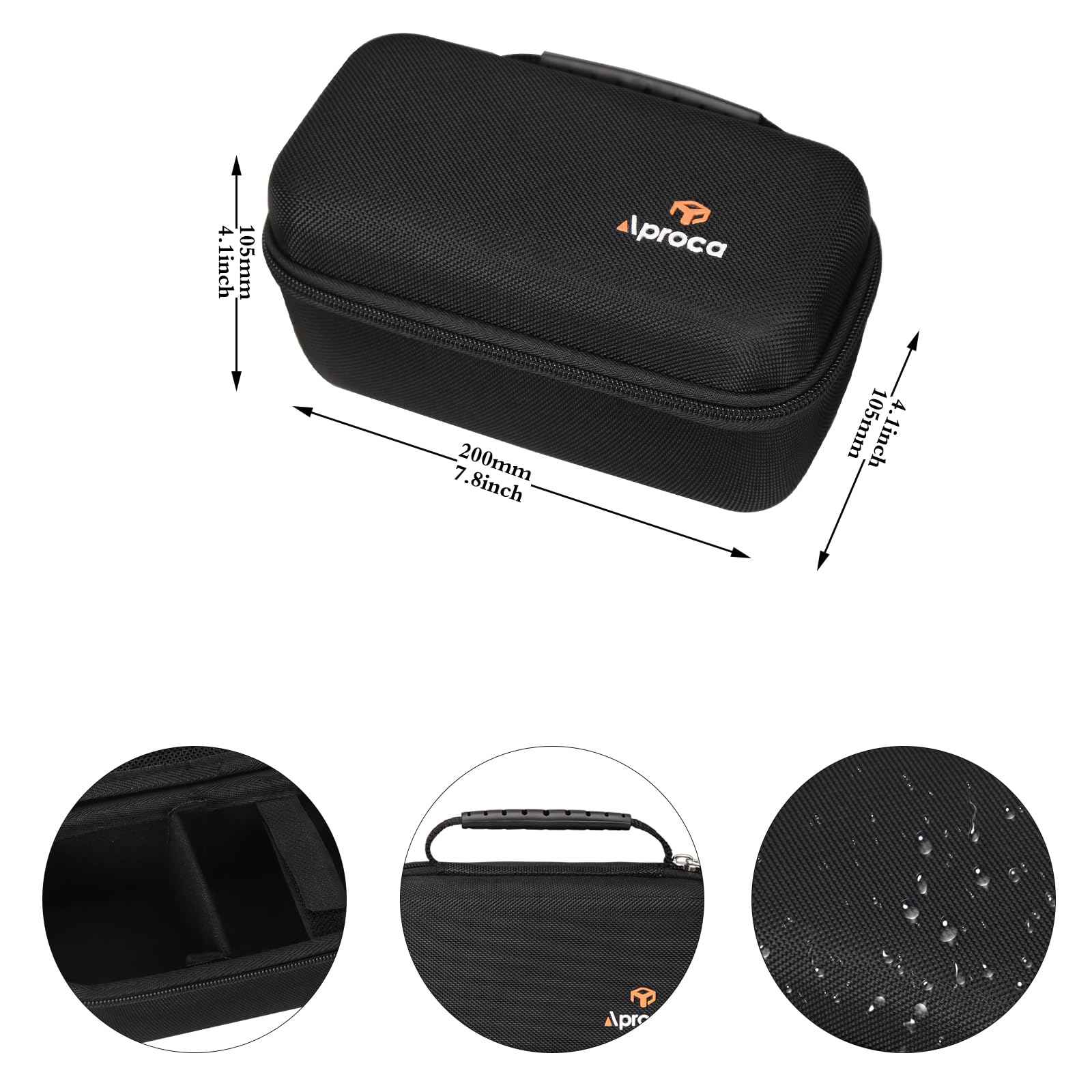 Aproca Hard Travel Storage Protective Case, for Remington HC4250 Shortcut Pro Self-Haircut Kit Hair Trimmers Clippers