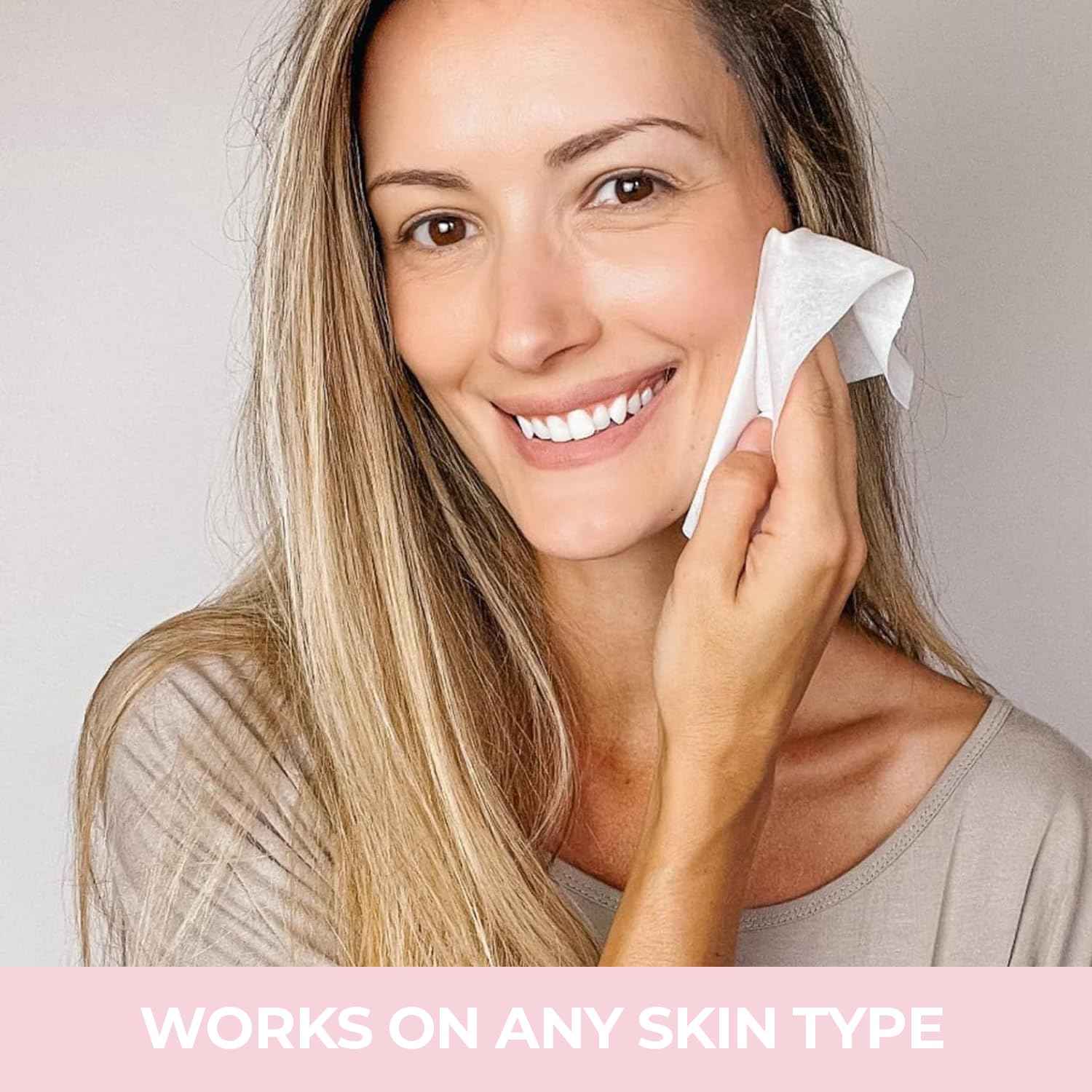 Rally Wipes – Mess-Free Makeup Remover Wipes with Micellar Water – Bulk Facial Cleansing Individually Wrapped for Travel, Gym, Car & Purse (150 Count)