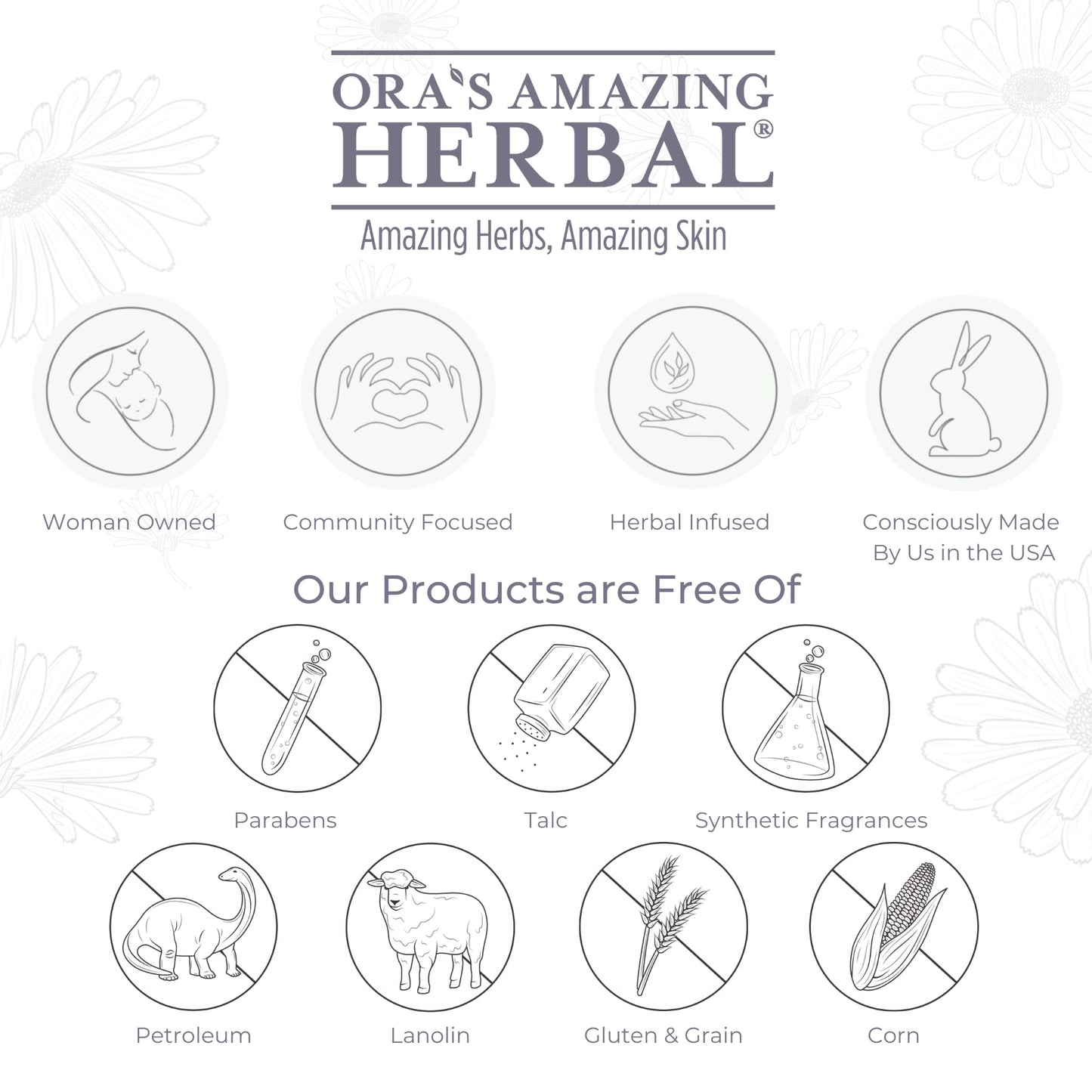 Ora's Amazing Herbal Moisturizing Skin Oil with Eucalyptus & Lemongrass Essential Oils, Body Hydration for Dry Skin, Massage Oil, Body Oils for Men and Women, Natural Skin Care, 2 oz Travel Size