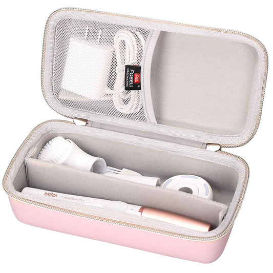 FBLFOBELI Hard Case Compatible with Braun Face Epilator Facespa Pro 910/911/SE921 Facial Hair Removal
