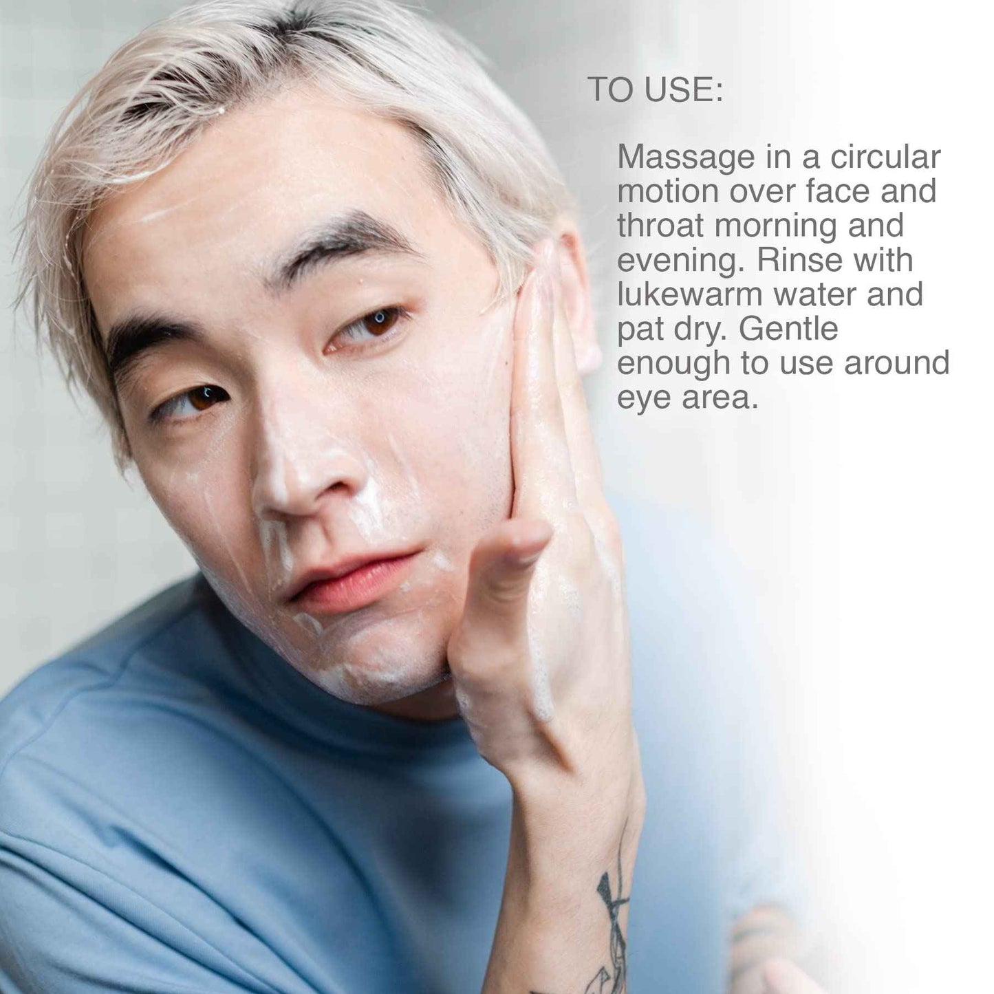 Pharmagel Hydra Cleanse Water Rinseable Facial Cleanser for All Skin Types | Natural Face Wash | Hydrating, Age Defying, and Revitalizing Face Cleanser | 8.5 fl. oz.