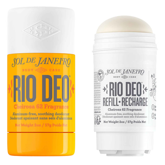 SOL DE JANEIRO Cheirosa 62 Rio Deo Aluminum-Free Deodorant with Refill Cartridge, Amazon Exclusive
