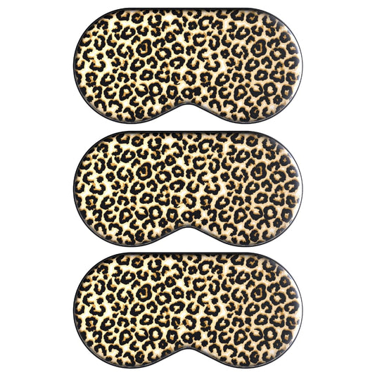 SMUG Satin Sleep Mask & Eye Mask - Deep Dream Sleep Masks for Women & Men - Soft Sleeping Eye Mask to Nourish Skin, & Reduce Dark Circles - Eye Sleep Mask to Block Out Light - Animal 3-Pack