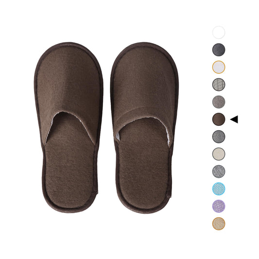 WSOARLQ 6 Pack Disposable Home Slippers, Bulk Spa Slipper for Guests Closed-Toe Hotel Slipper Convenient Light Comfy House Shoes