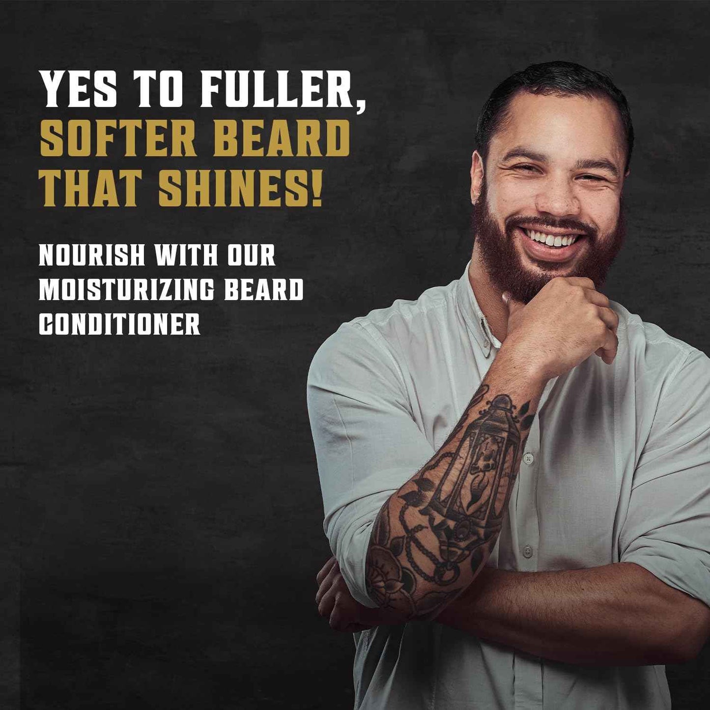 Viking Revolution Beard Wash and Beard Conditioner for Men with Argan Oil and Jojoba Oil - Beard Softener and Strengthener Beard Care Beard Shampoo and Conditioner with Beard Oil (17oz, Sweet Tobacco)