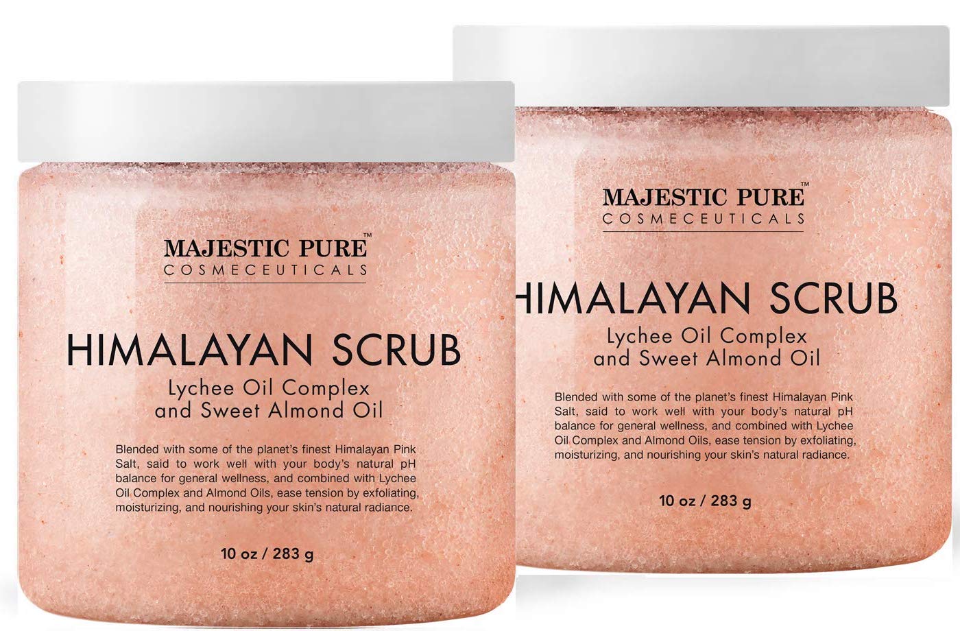 Majestic Pure Body Scrub (Himalayan Salt - Pack of 2)