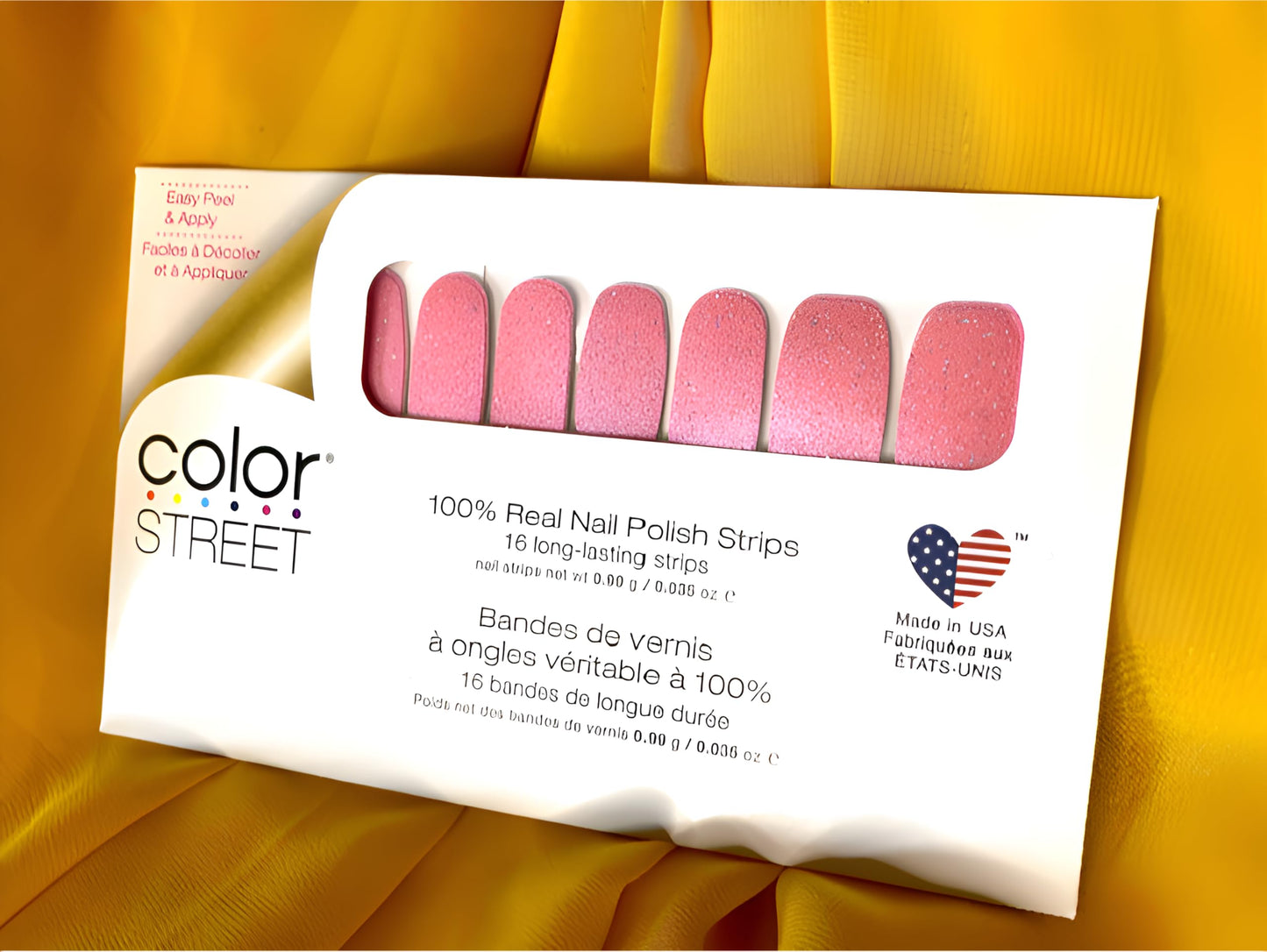 Color Street PINK PARADISE Nail Polish Strips (FMG195)