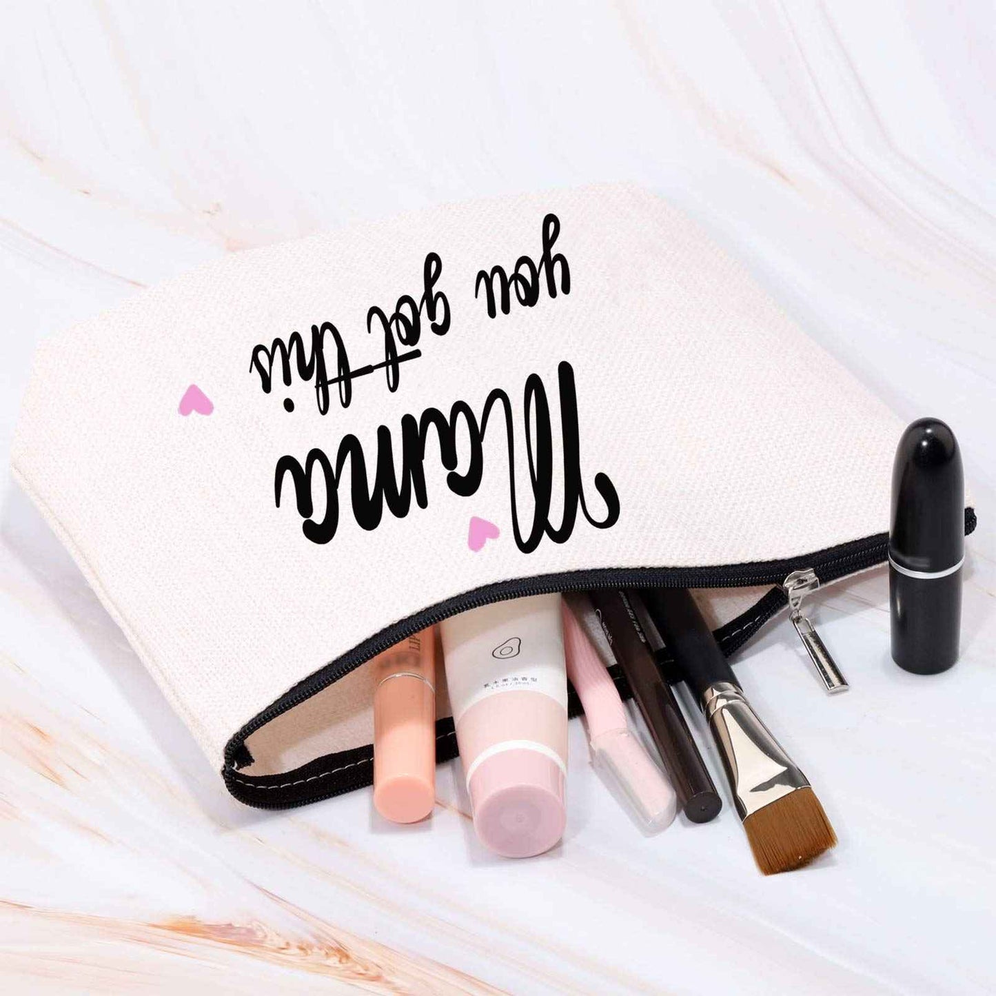 You Got This Mama Gifts Mom Cosmetic Bag Gift for New Mama Travel Bag Funny New Mom Gifts Make Up Pouch Bags (Mama you got thisbag)